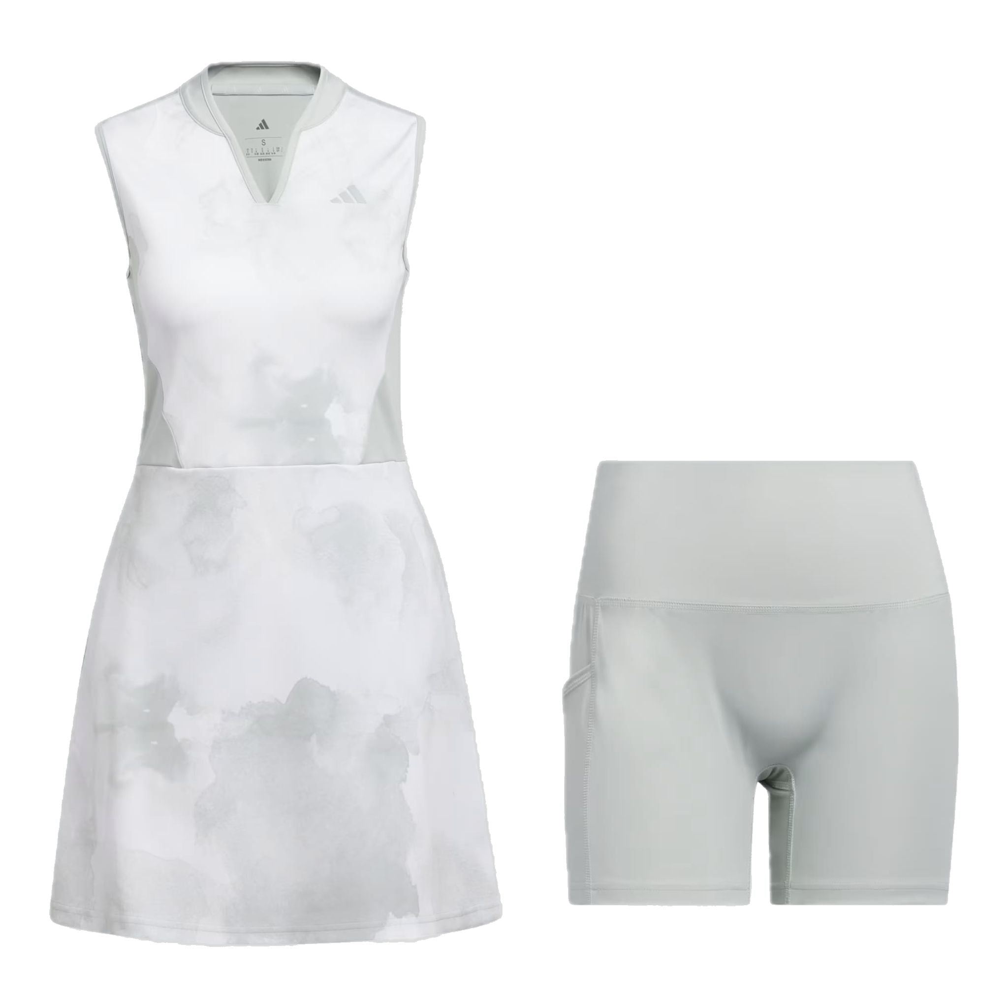 Abito stampato ibrido Adidas Ultimate365 Tour da donna