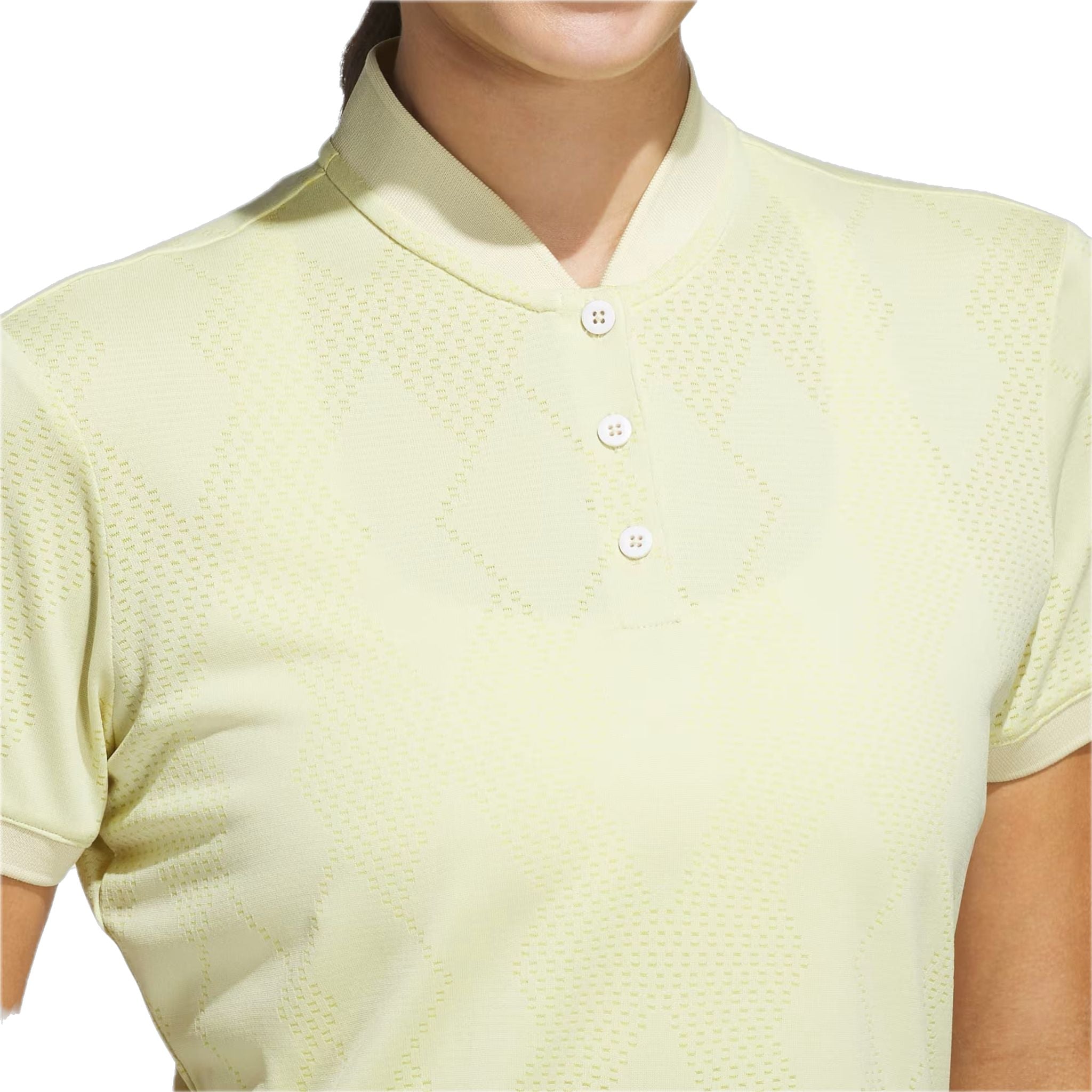 Polo Adidas Ultimate365 Diamond Jacquard da donna