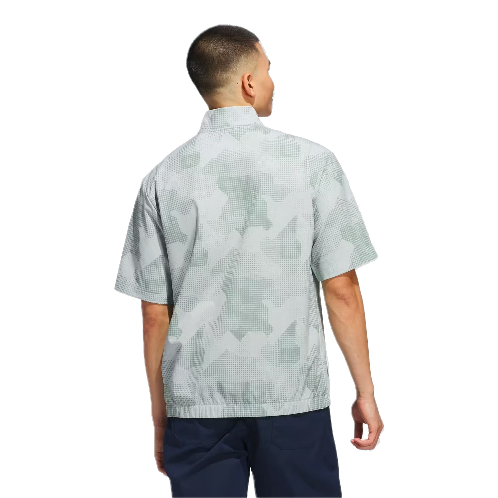 Maglia a maniche corte con mezza zip Adidas Go-to DWR da donna