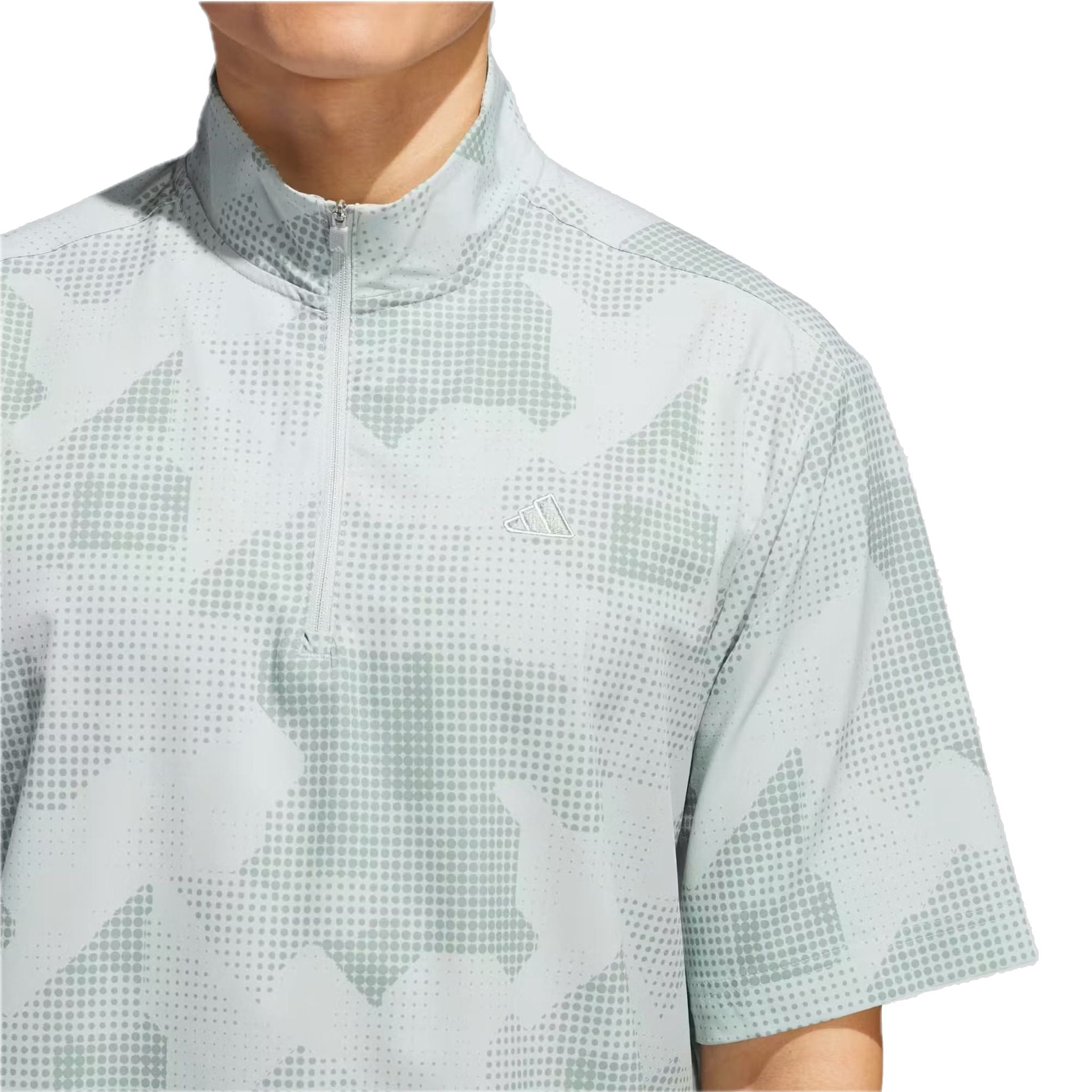 Maglia a maniche corte con mezza zip Adidas Go-to DWR da donna