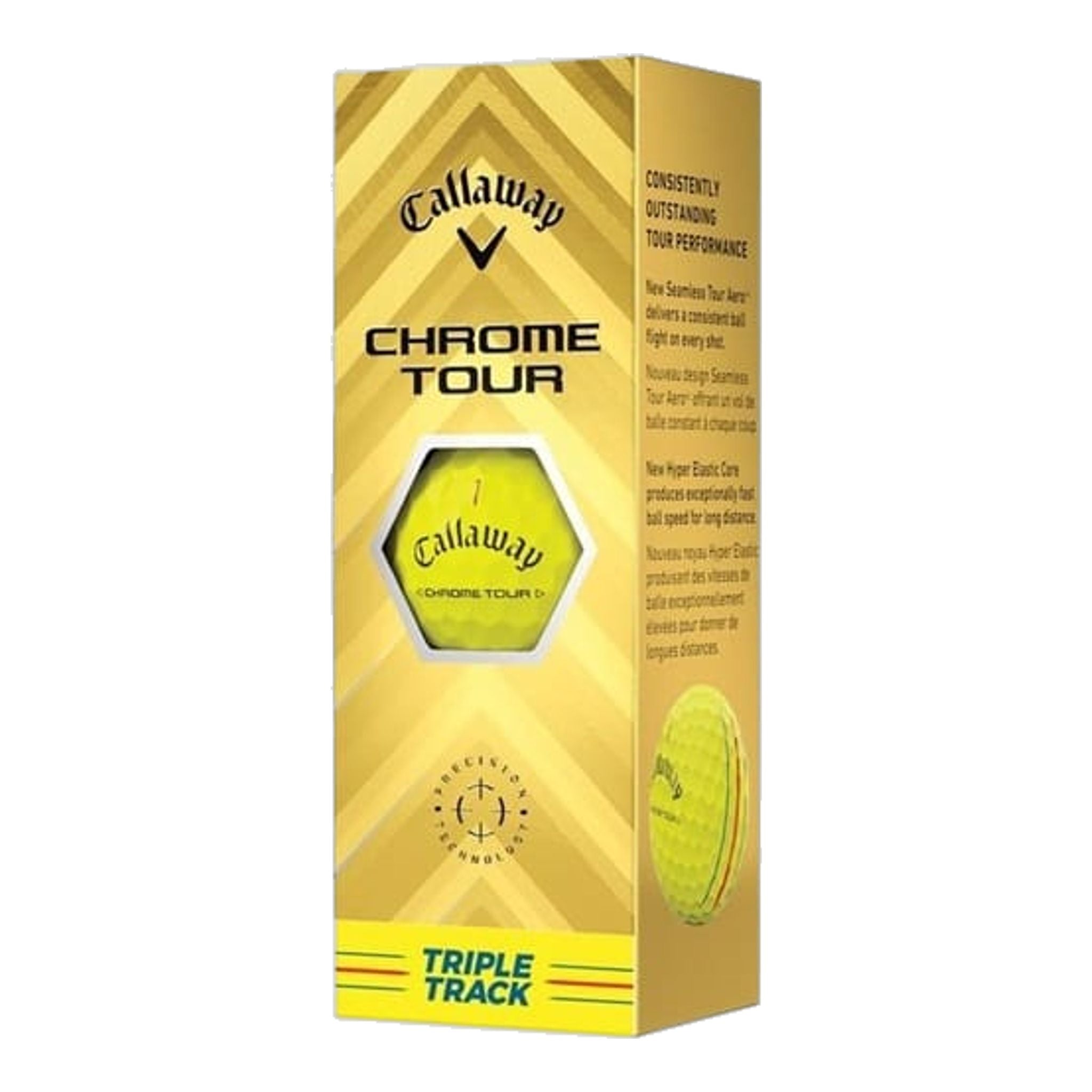 Palline da golf Callaway Chrome Soft Tour Triple Track (24) (12 pezzi)