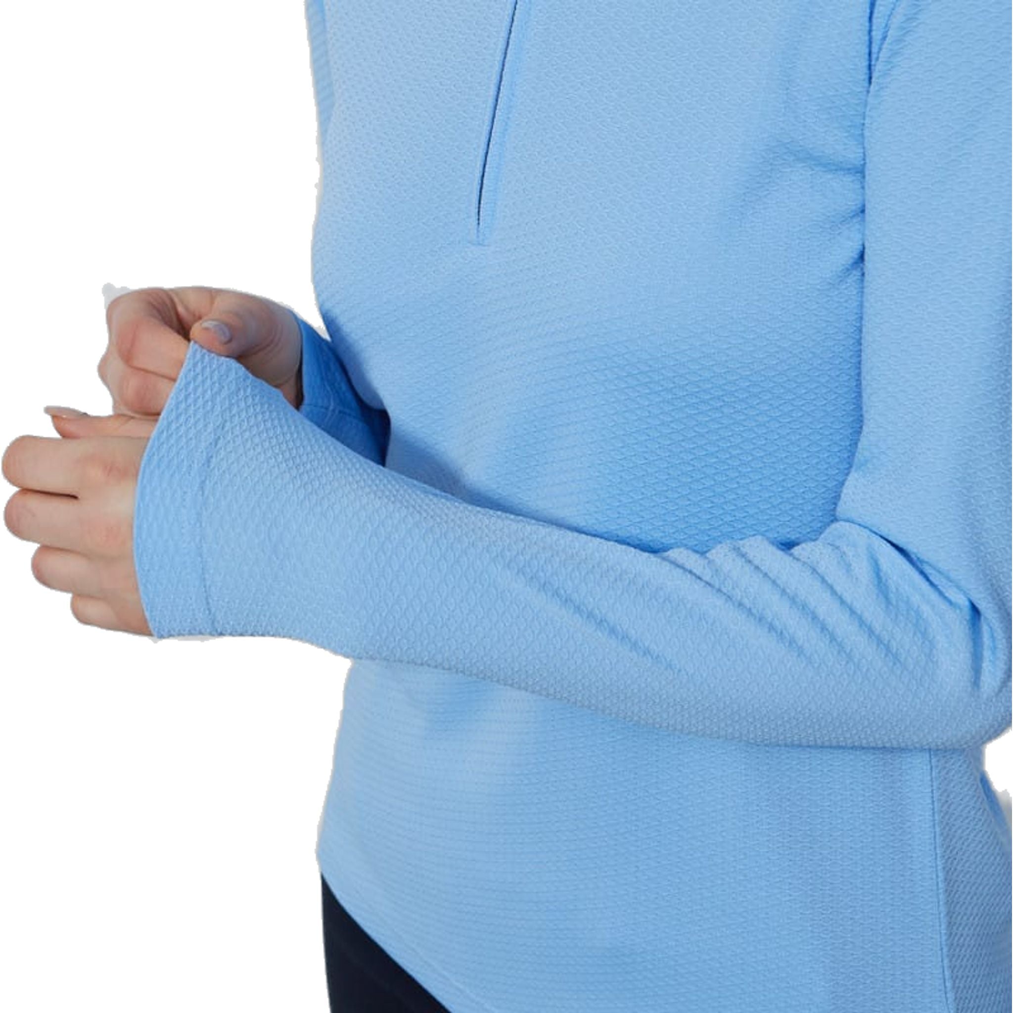 Daily Sports Peoria Ls Polo Shirt Belle Blue M Donna