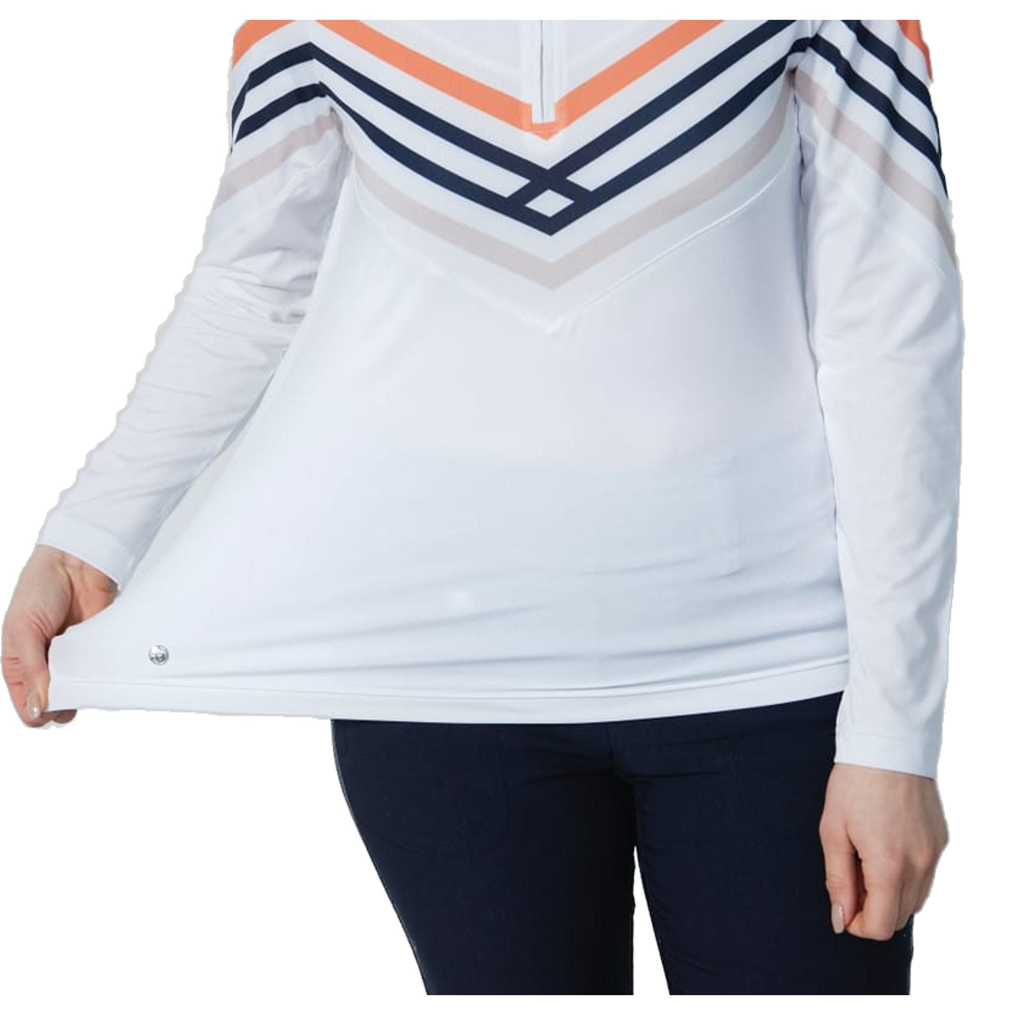 Daily Sports Halifax Half Neck Bianco XL Donna