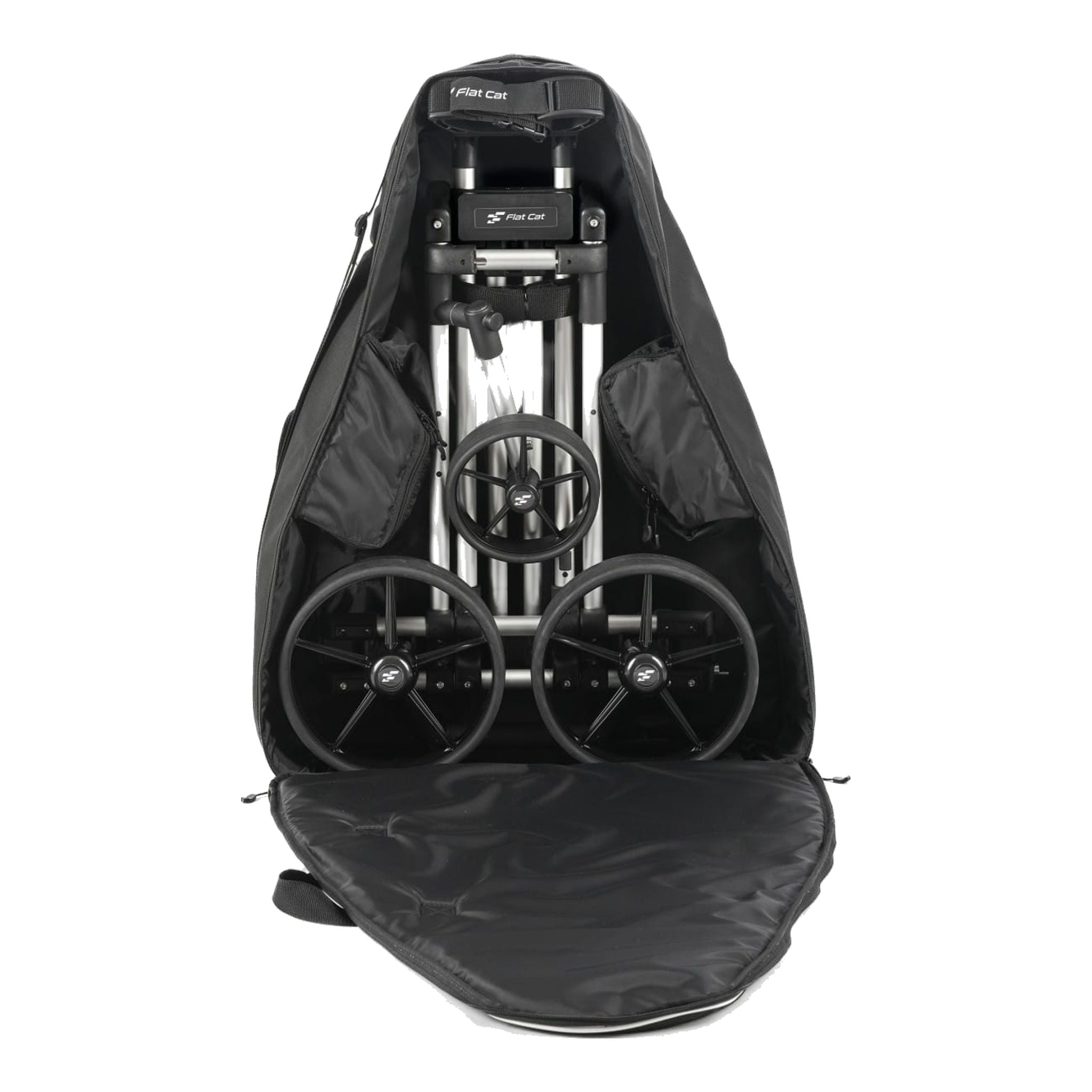 Borsa trolley piatta per gatti