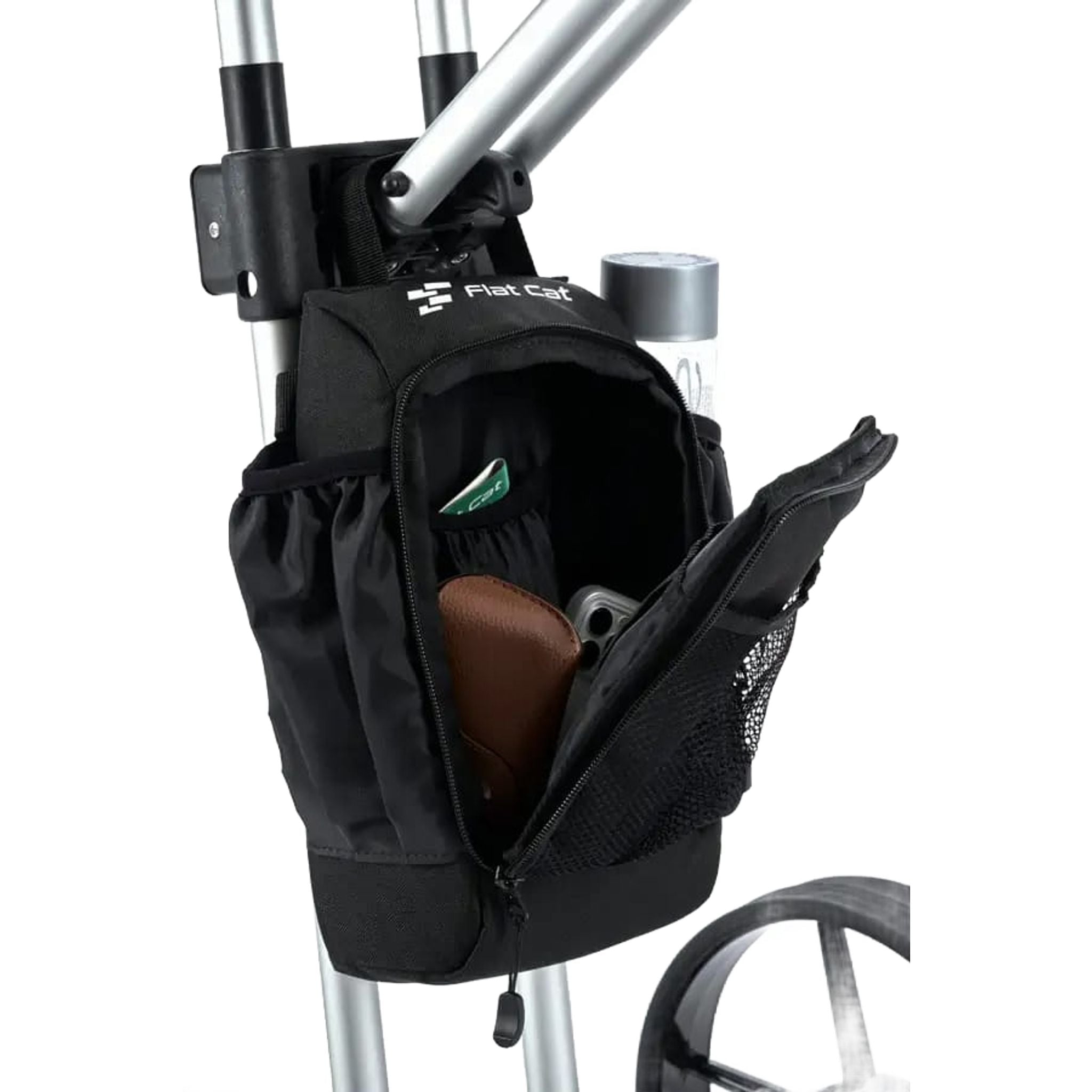 Borsa per accessori per gatti piatta