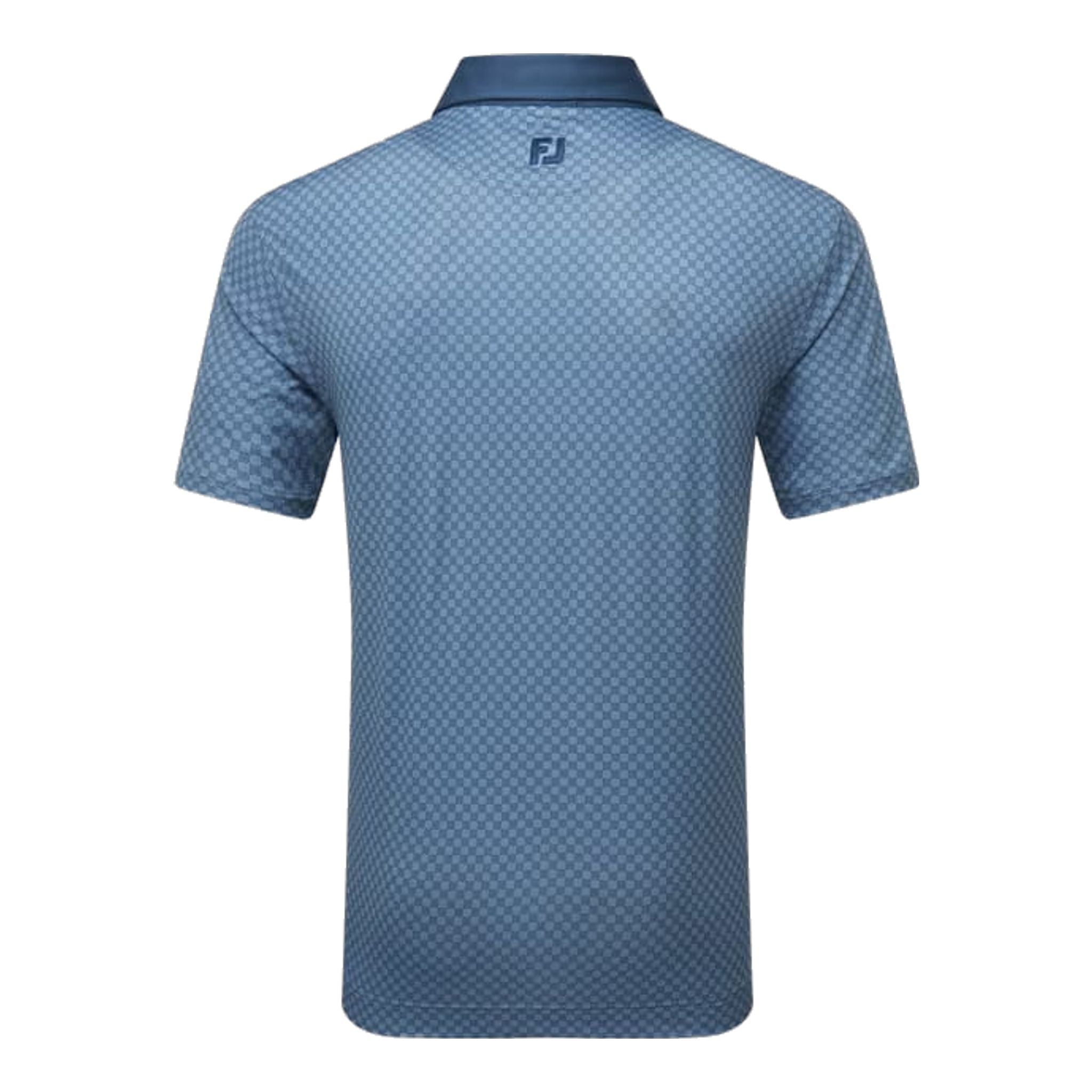 Polo da uomo Footjoy Checker Jacquard