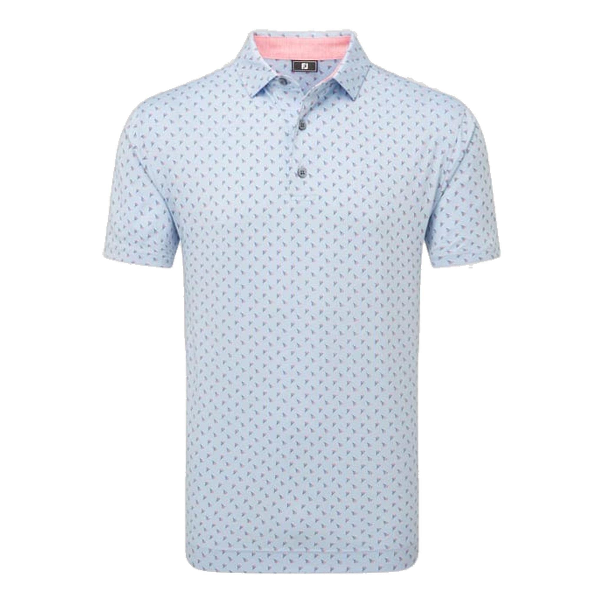 Polo da uomo Footjoy Flower Bud