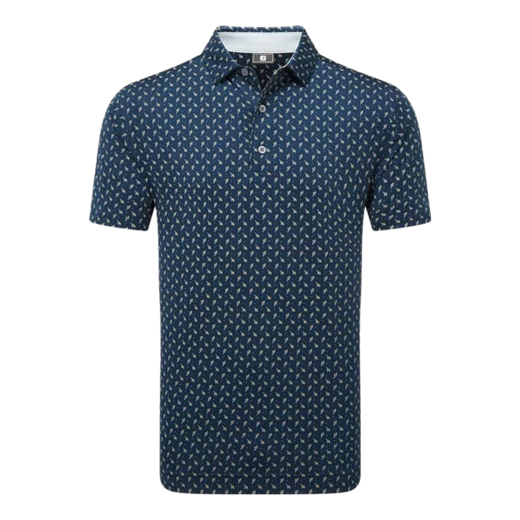 Polo da uomo Footjoy Flower Bud