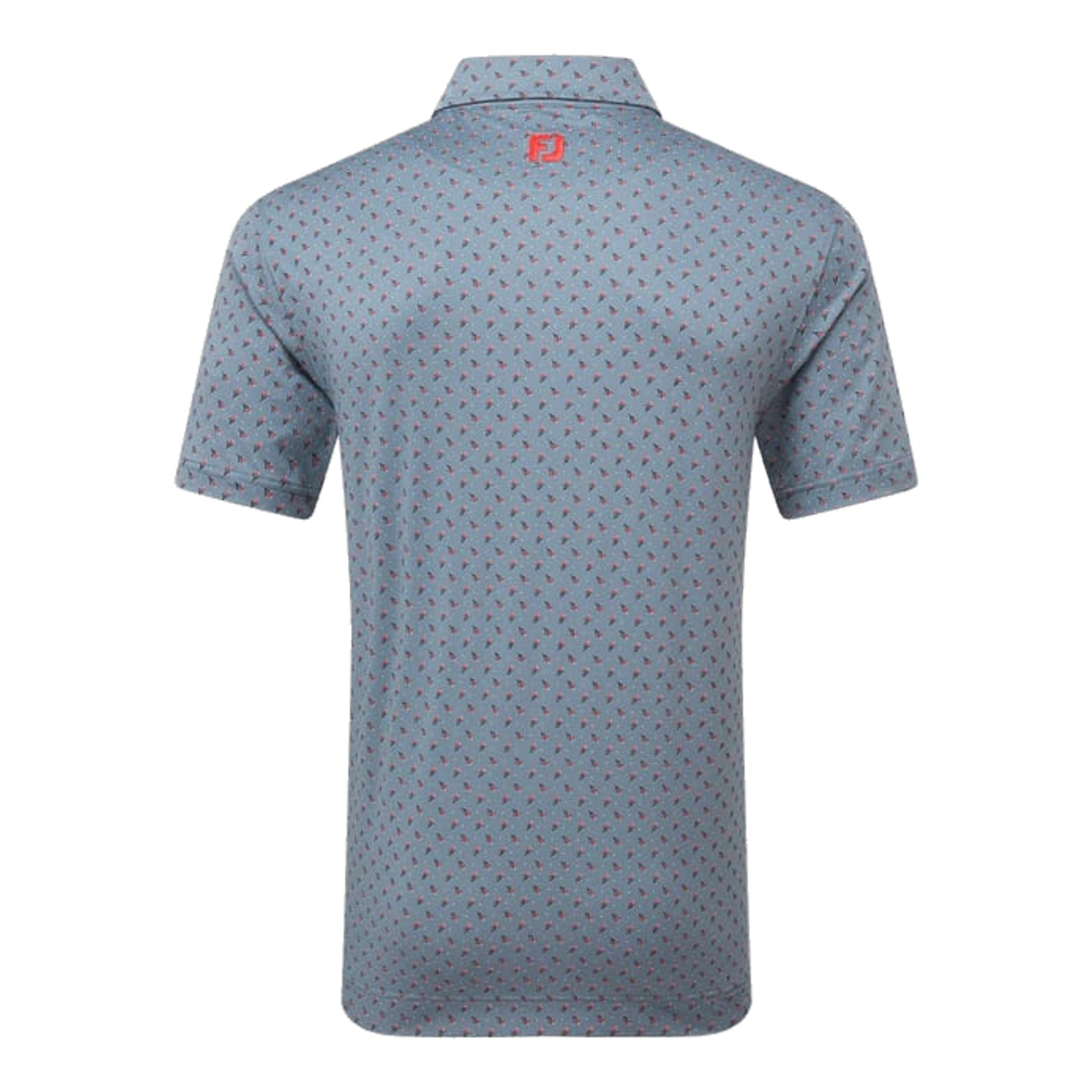 Polo da uomo Footjoy Flower Bud