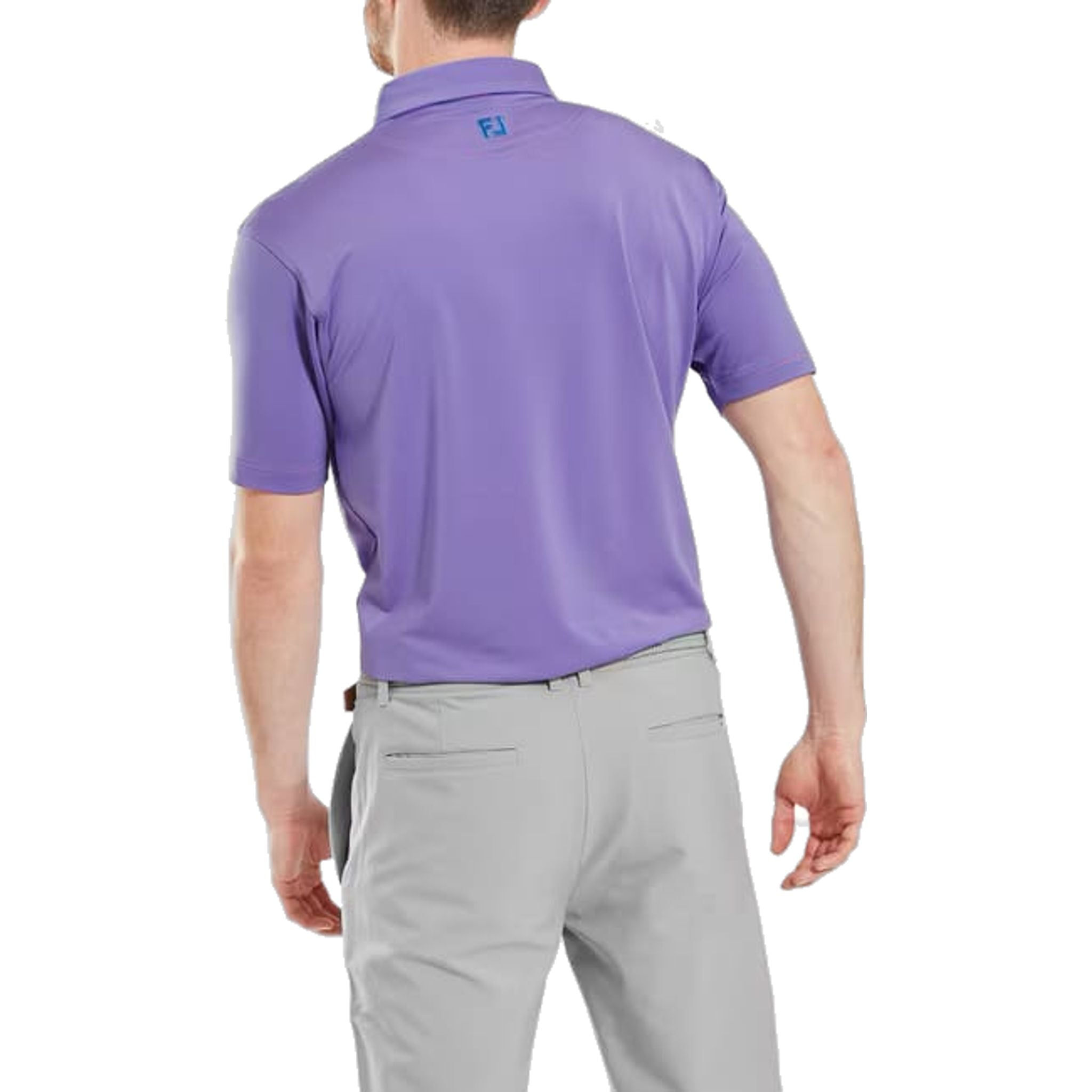 Polo da uomo Footjoy Micro Feeder Stripe Lisle