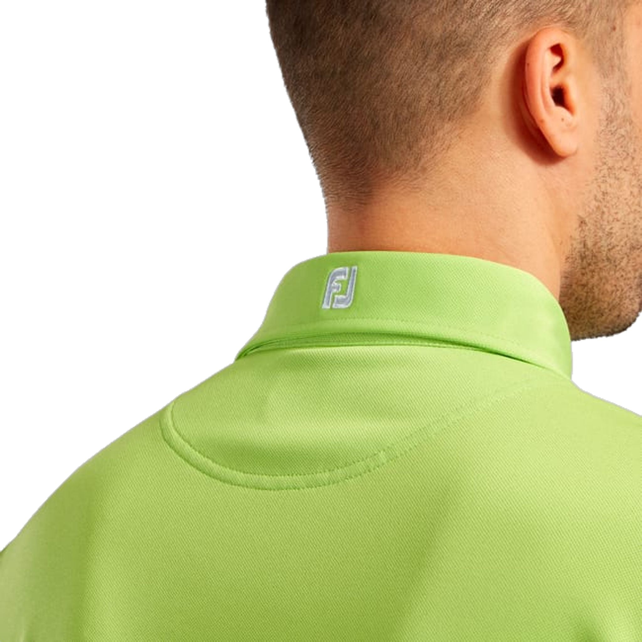 Polo Footjoy M Stretch Pique SS Viola Uomo