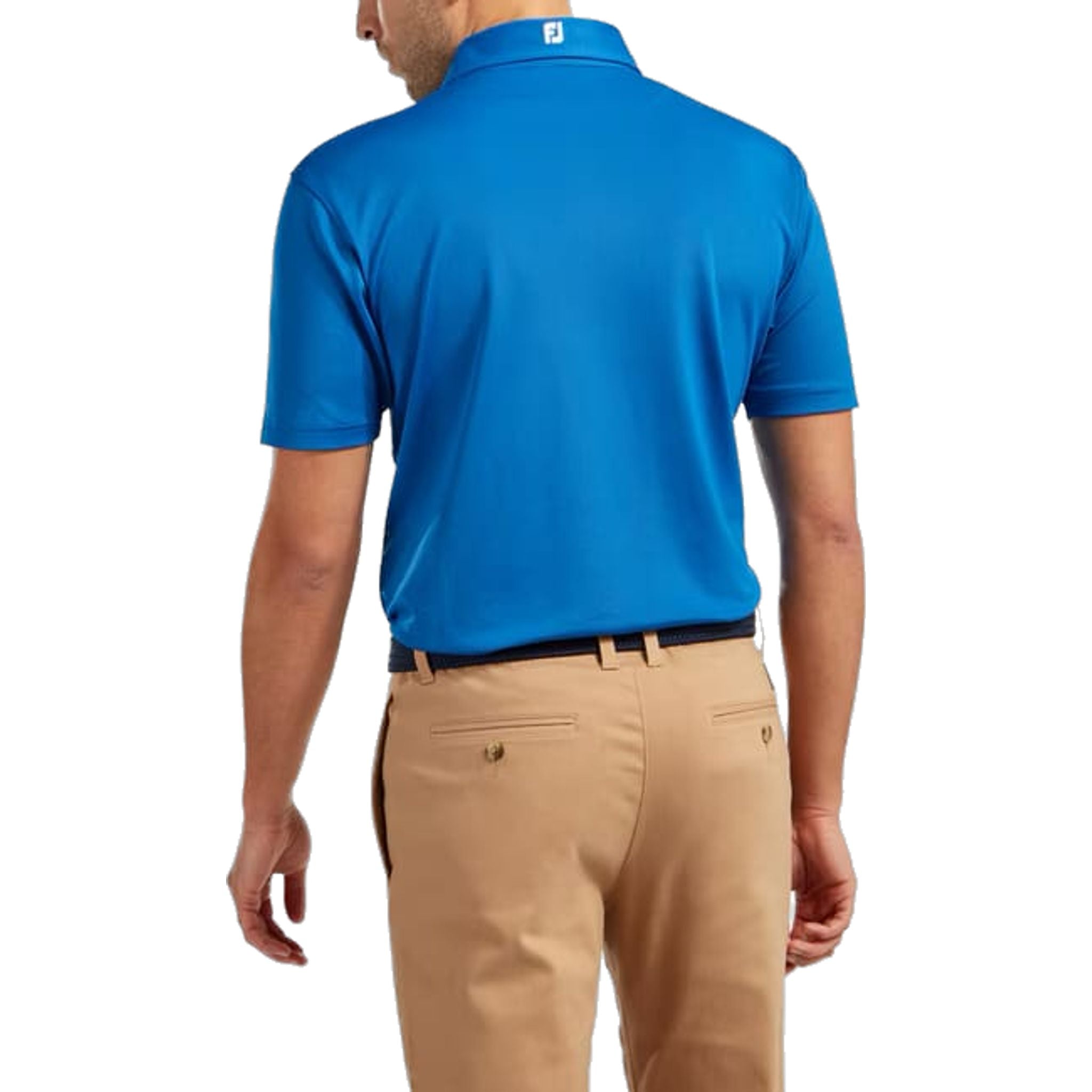 Polo Footjoy M Stretch Pique SS Viola Uomo