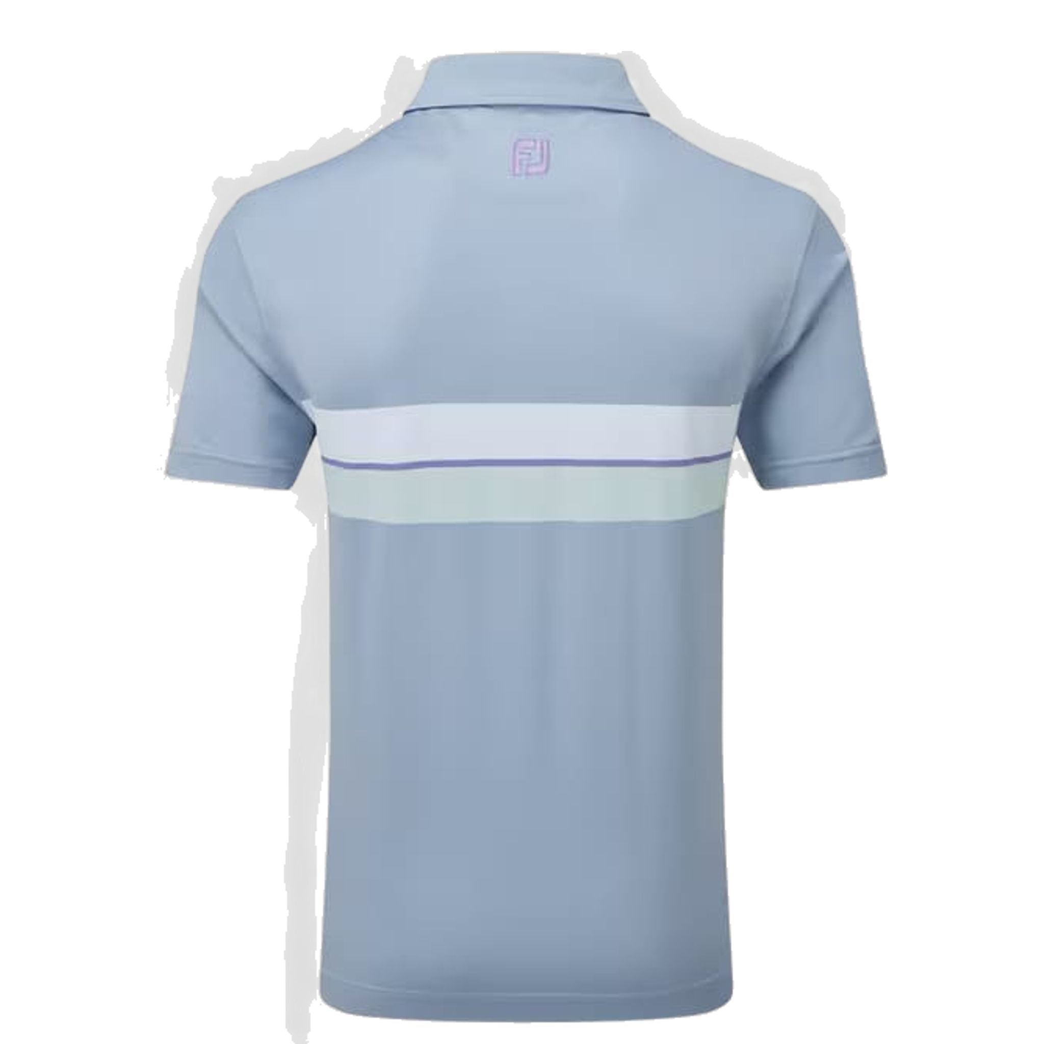 Polo da uomo Footjoy Double Chest Band Pique