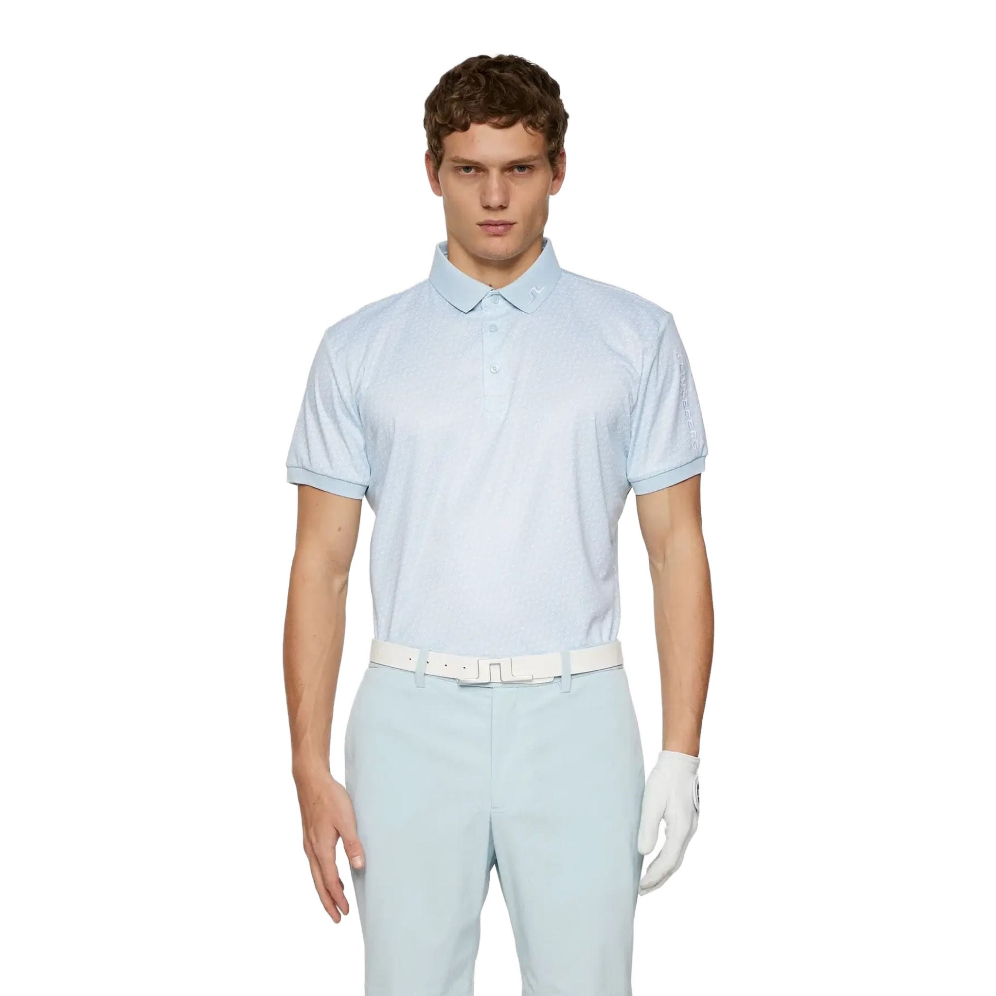Polo da uomo J. Lindeberg Tour Tech Print