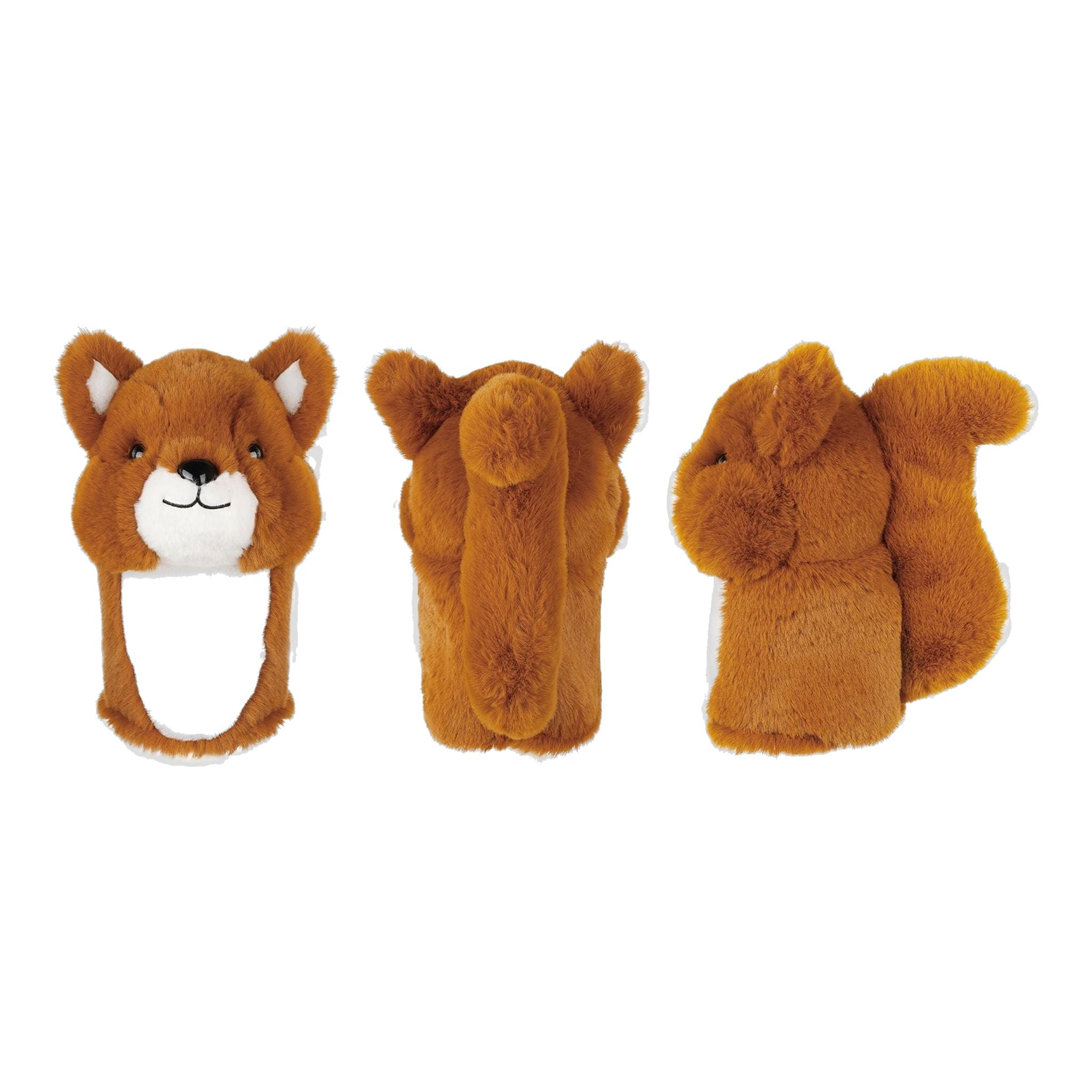 Copricapo per marionette Copricapo per autista scoiattolo