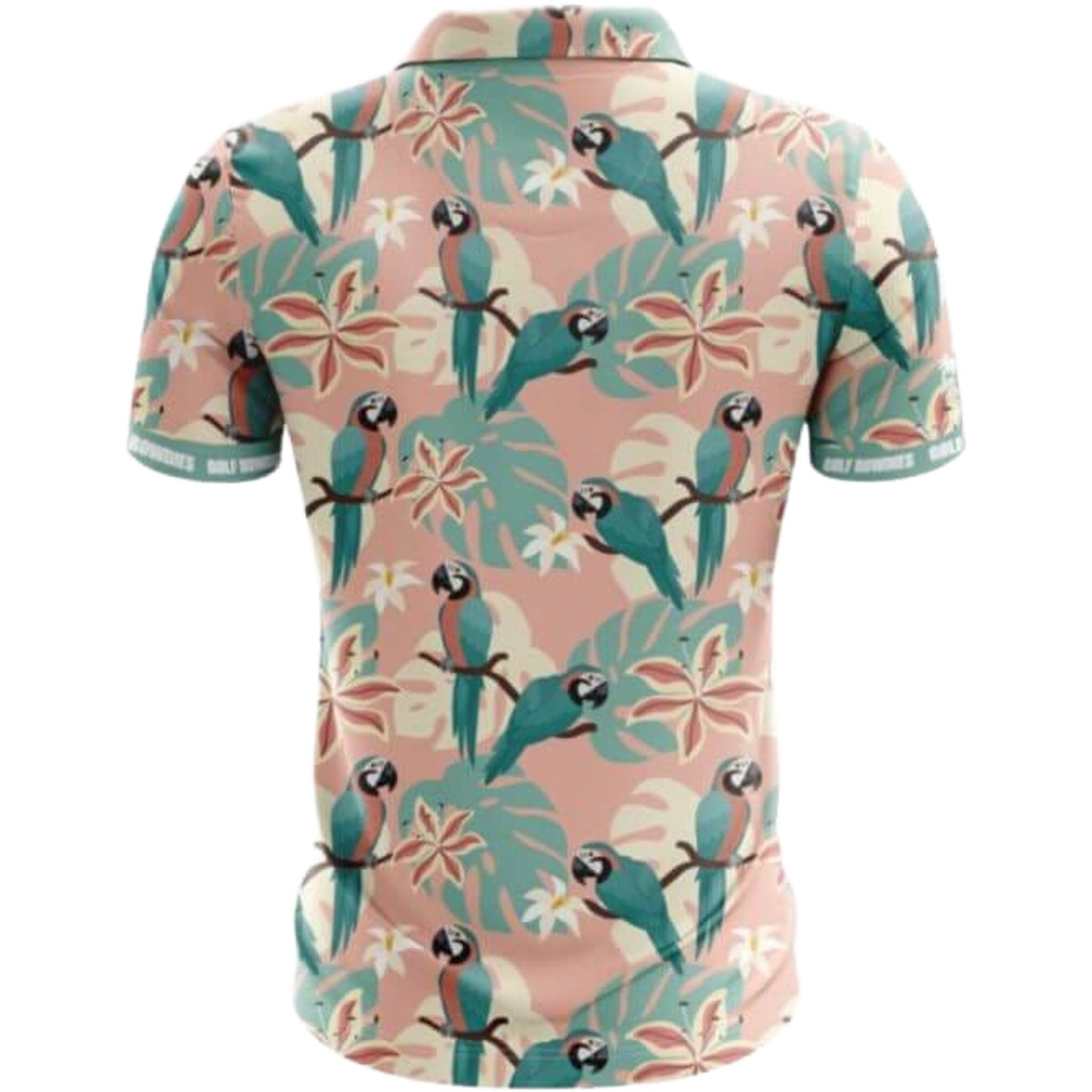 Polo da golf Rowdies Parrot da uomo