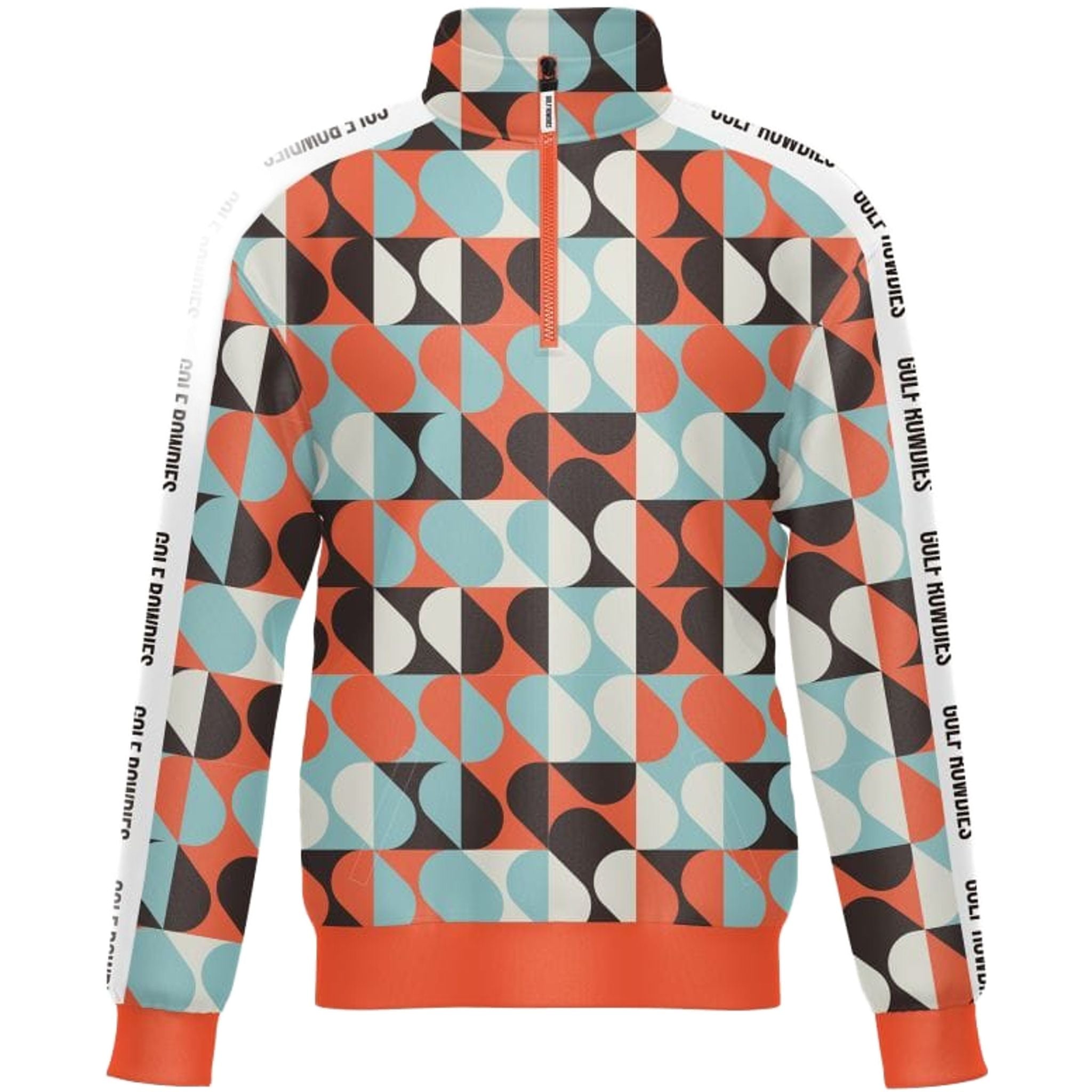 Giacca con cerniera retrò Golf Rowdies da uomo