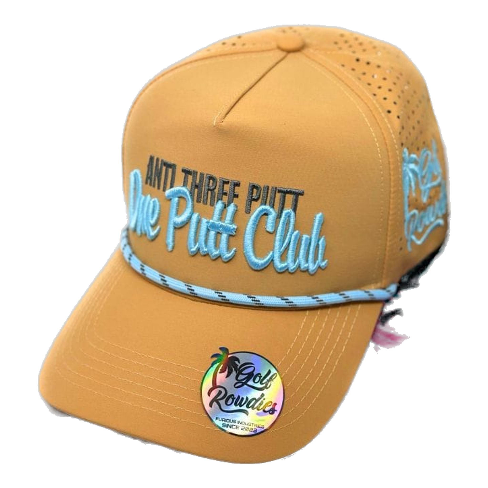 Cappellino da golf Rowdies One Putt Club da uomo