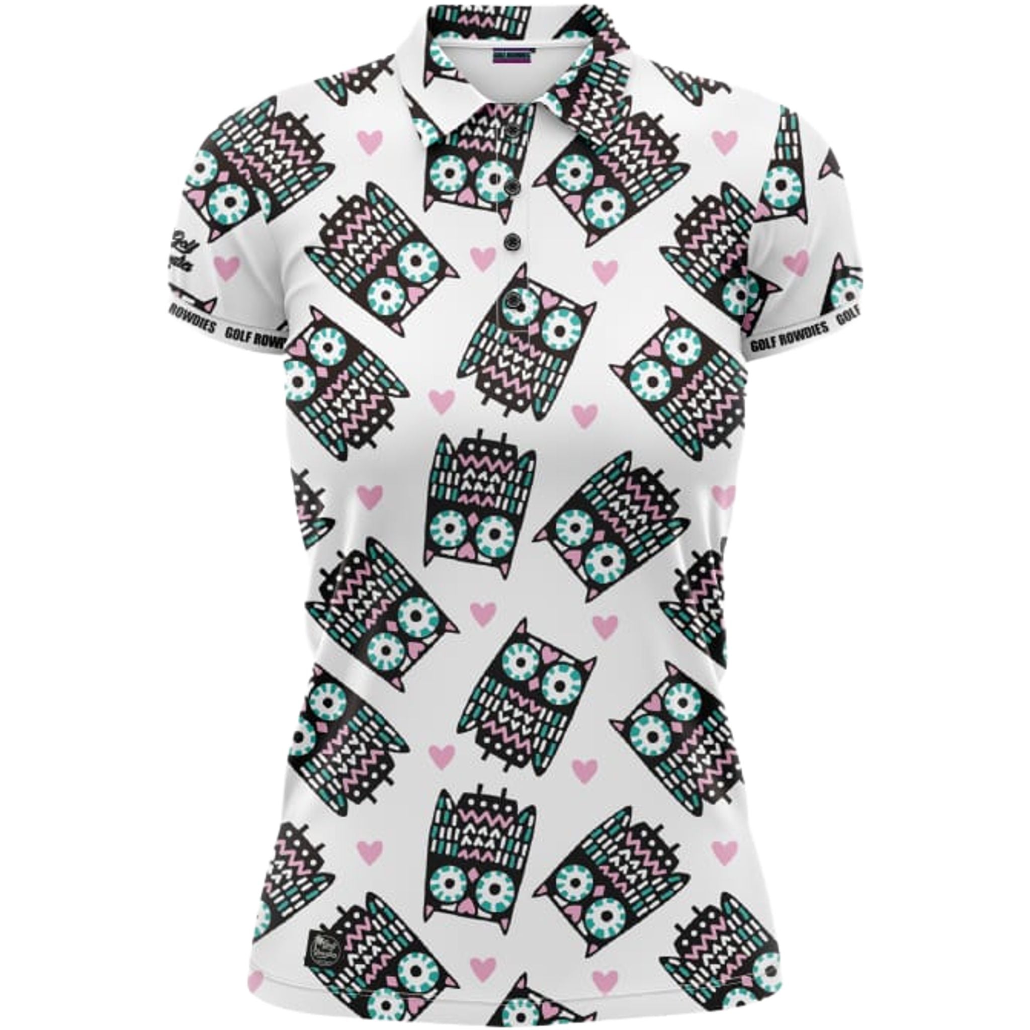 Polo da donna Golf Rowdies Owl