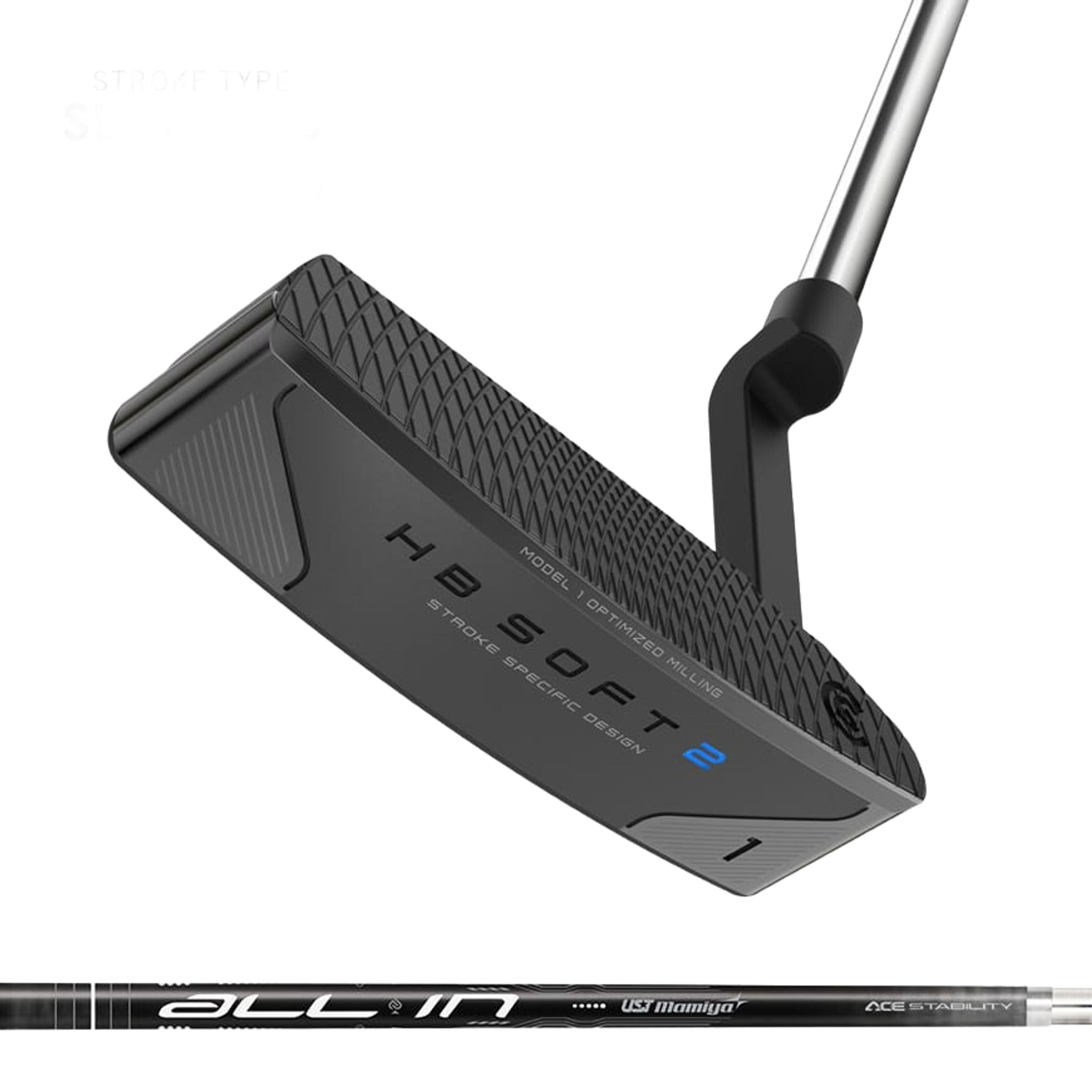 Putter Cleveland HB Soft 2 nero satinato n. 1
