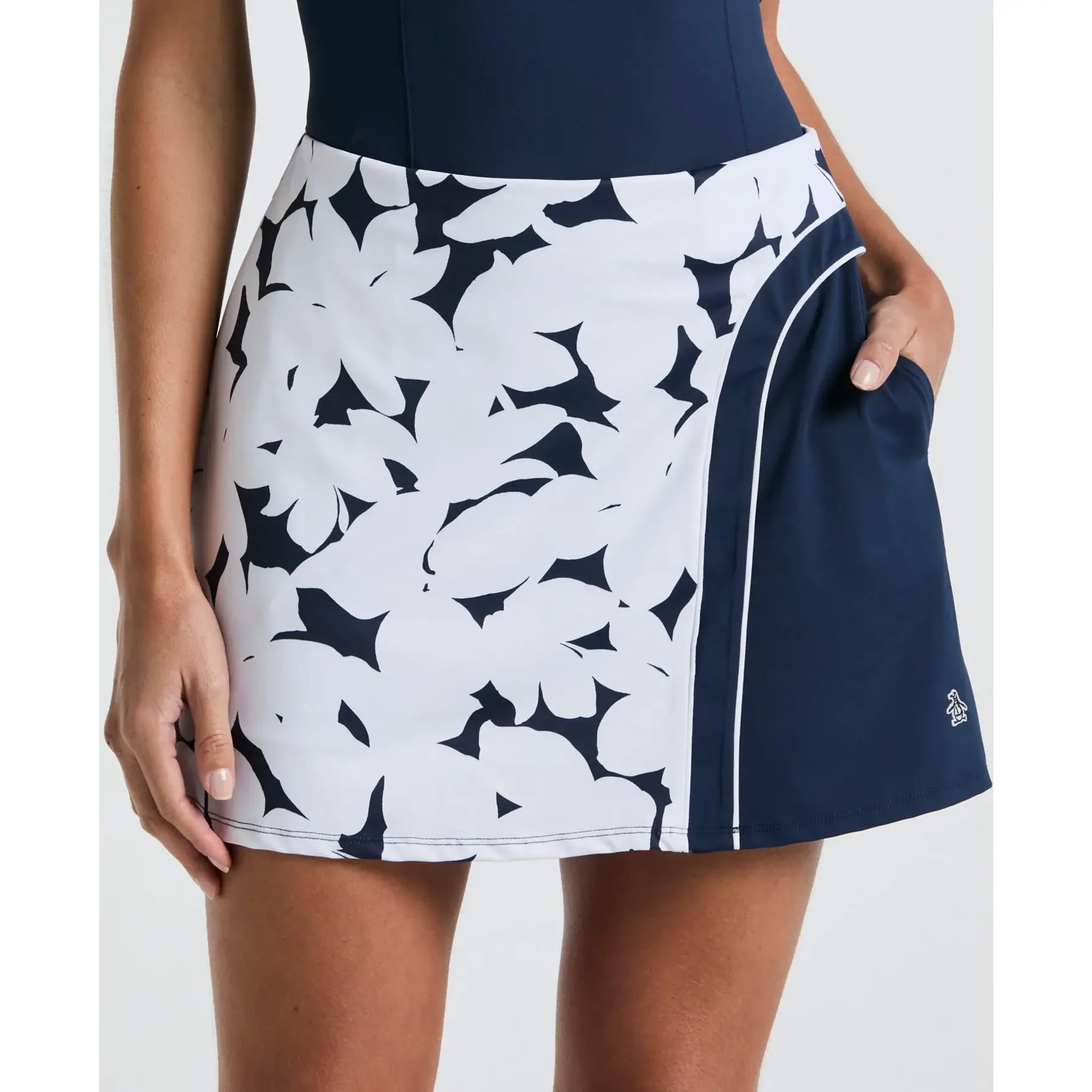 Original Penguin Riviera Floral 16" Blocked Skort Damen
