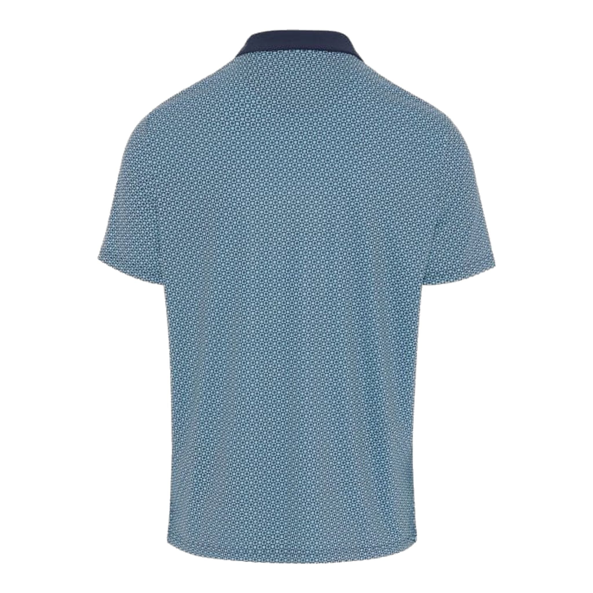 Polo da uomo con stampa micro floreale retrò originale Penguin all-over