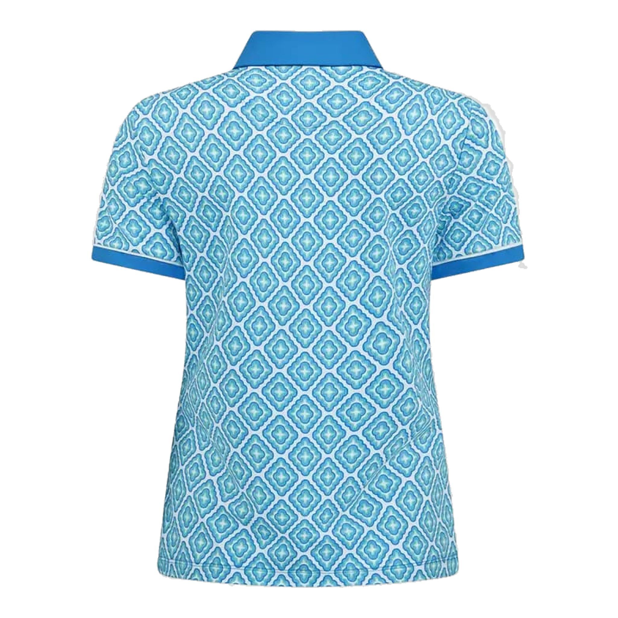 Polo da donna stampata Original Penguin di lunghezza regolare