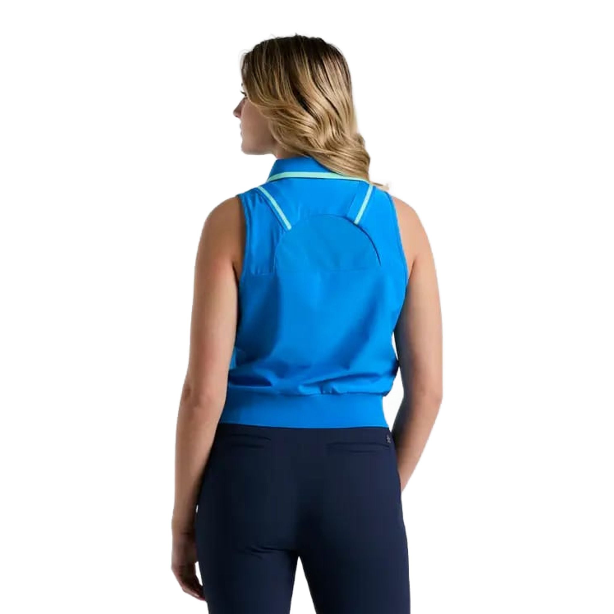 Polo da donna Original Penguin in tessuto lungo fino alla vita