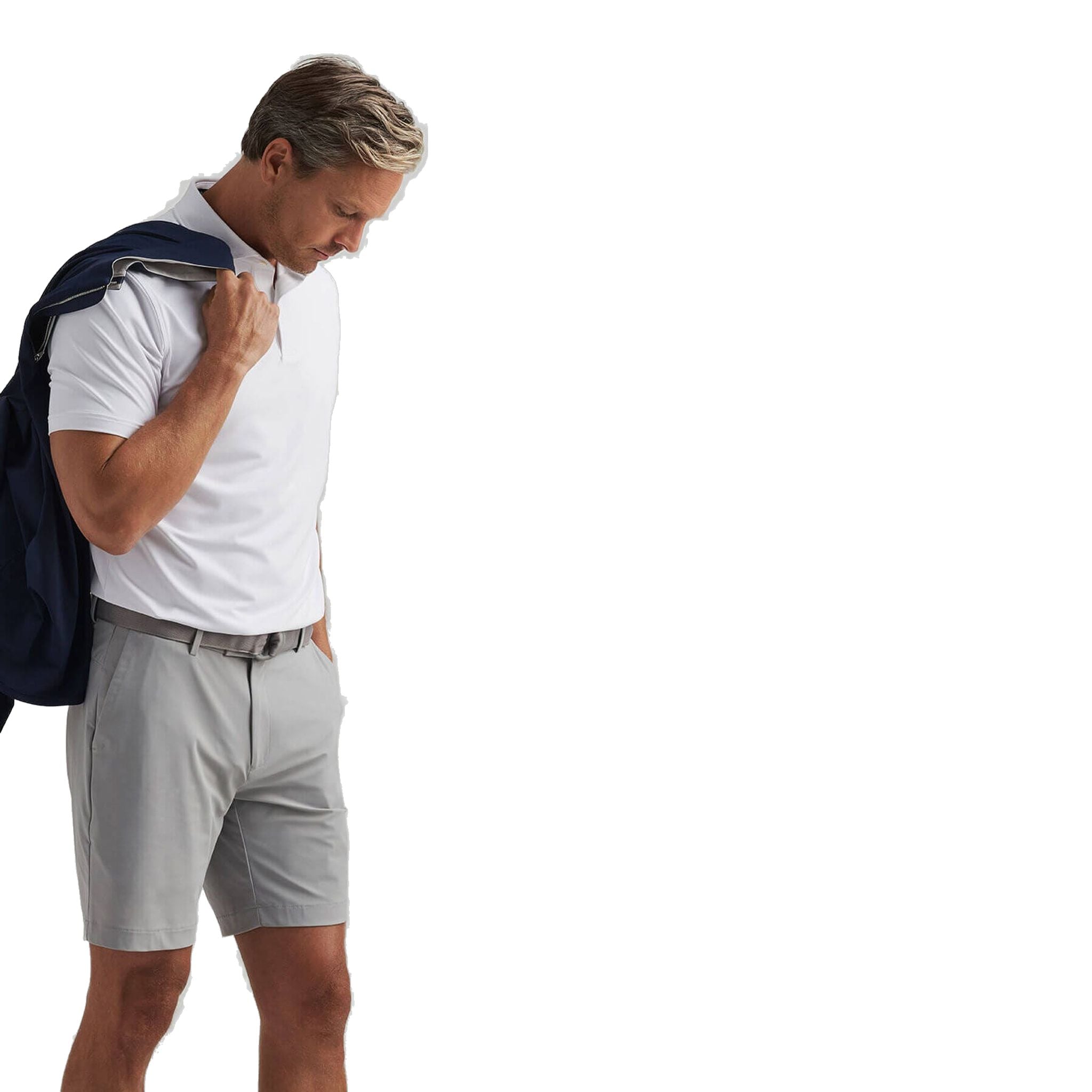 Polo da uomo in jersey tecnico Peter Millar Solid