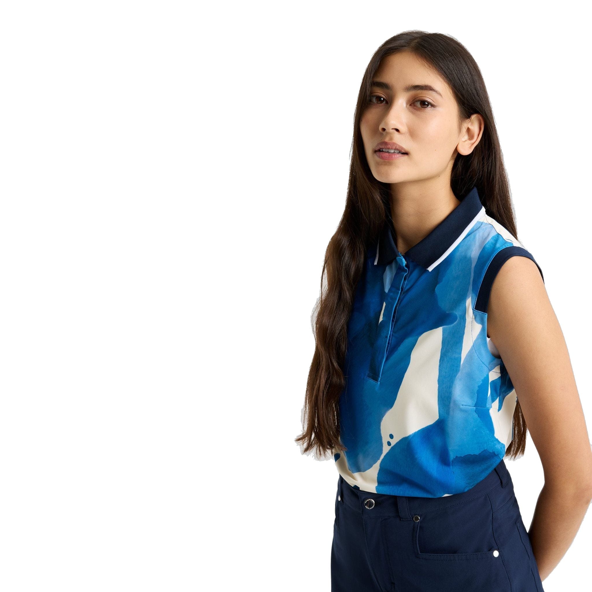 Polo senza maniche Röhnisch Deni da donna