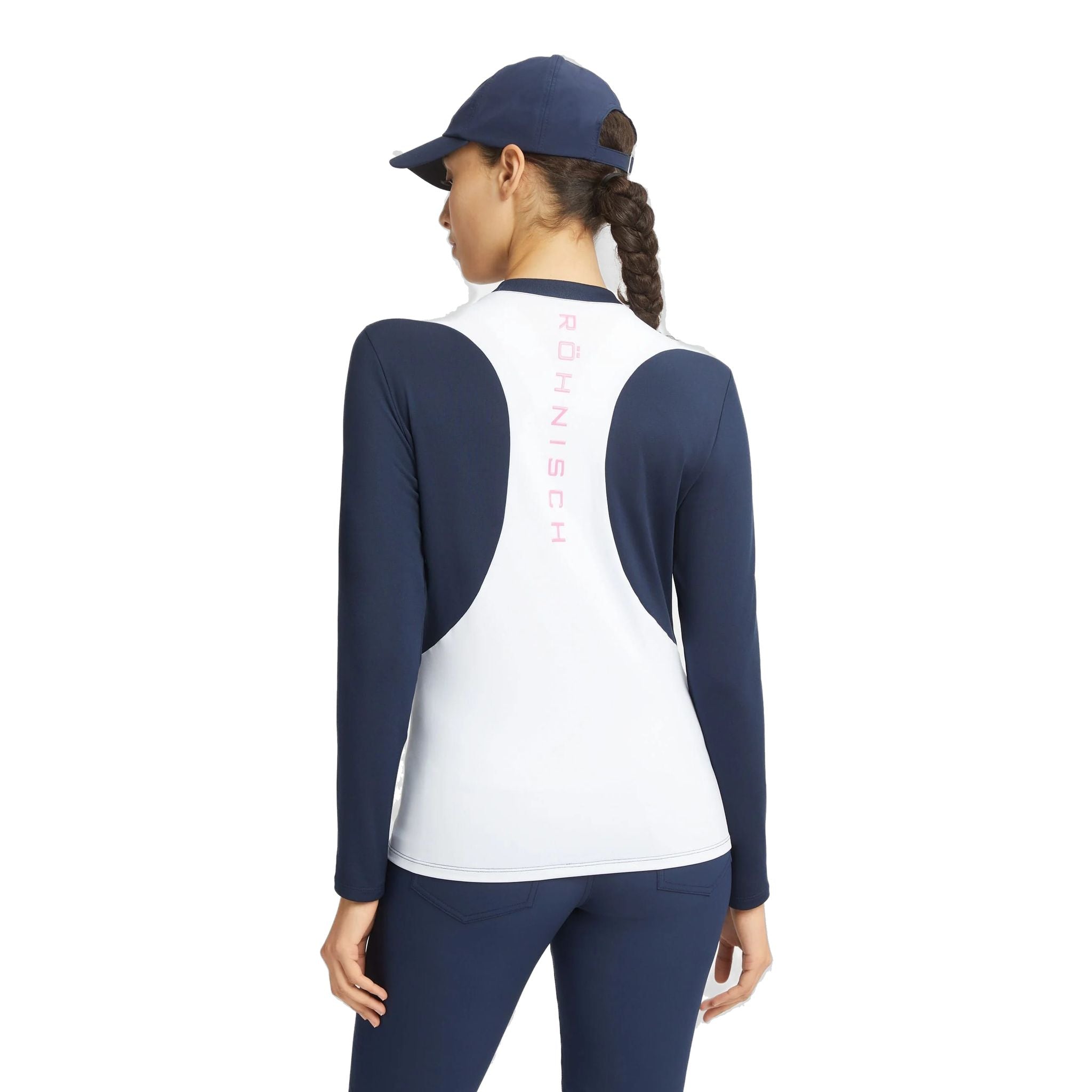 Top a maniche lunghe spazzolato Röhnisch Eyra da donna