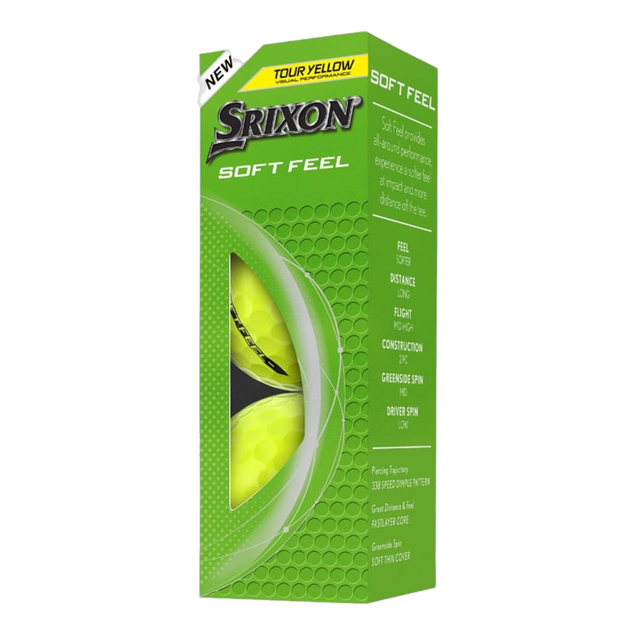 Palline da golf Srixon Soft Feel Pure