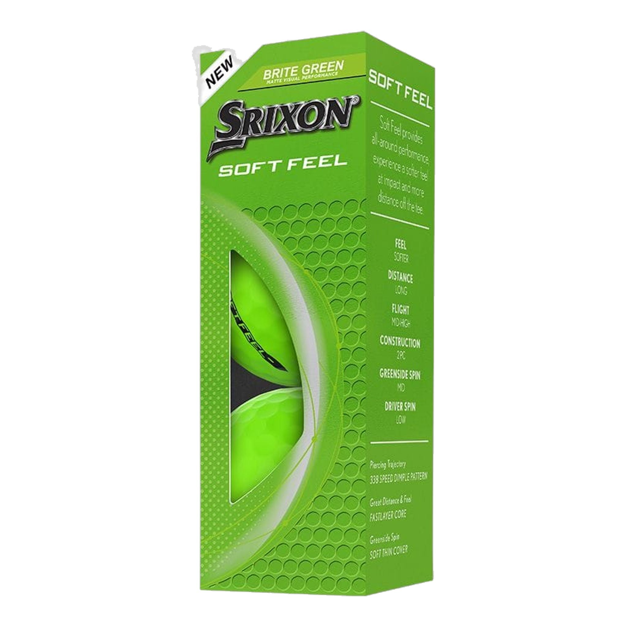 Palline da golf Srixon Soft Feel Brite