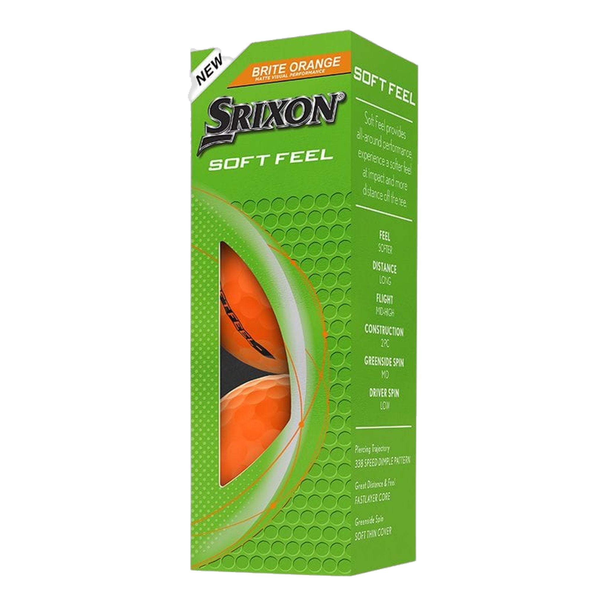 Palline da golf Srixon Soft Feel Brite