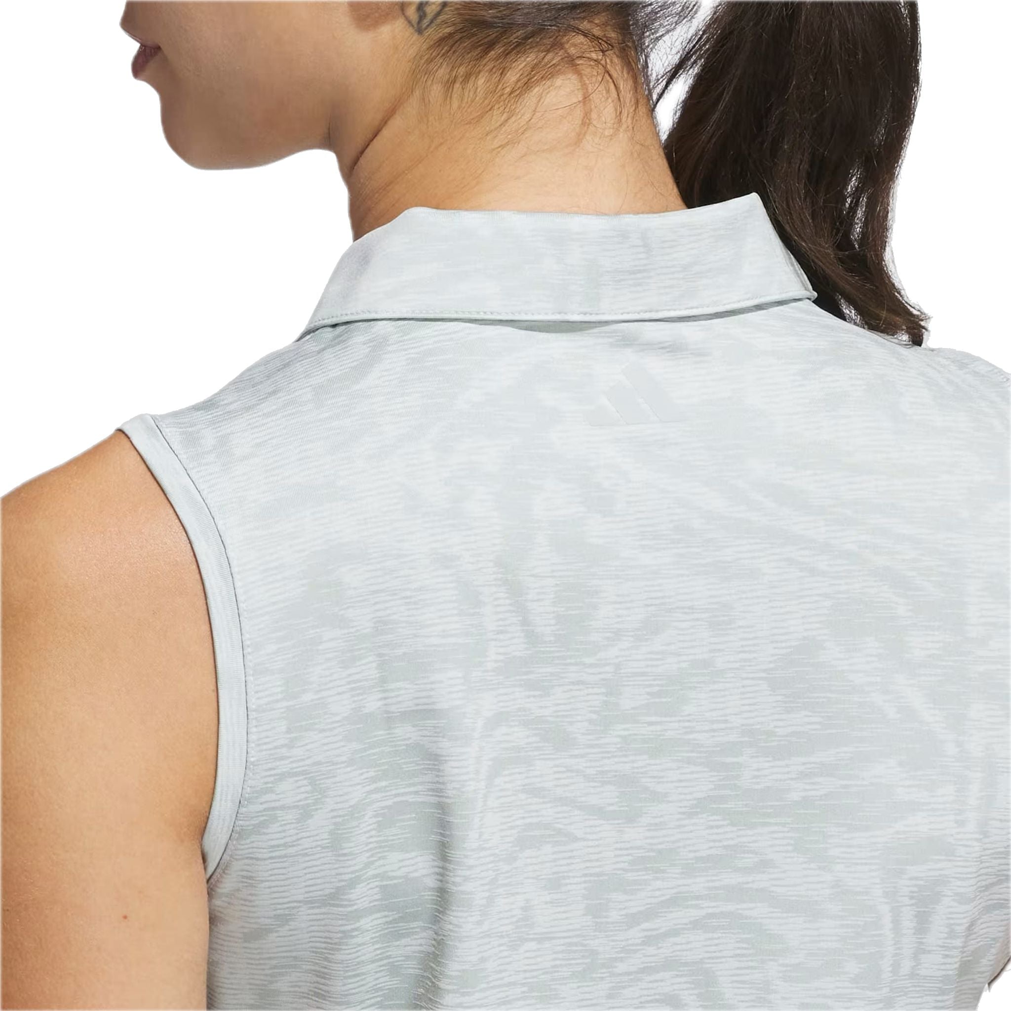 Polo senza maniche Adidas Ultimate365 Jacquard da donna