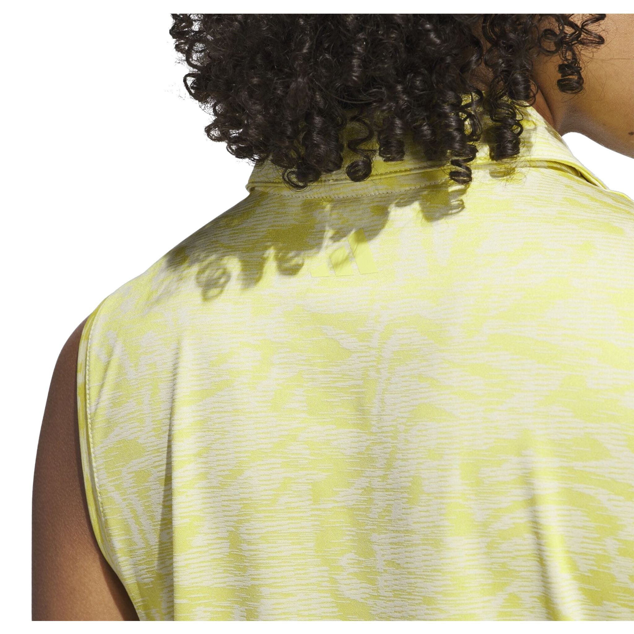 Polo senza maniche Adidas Ultimate365 Jacquard da donna