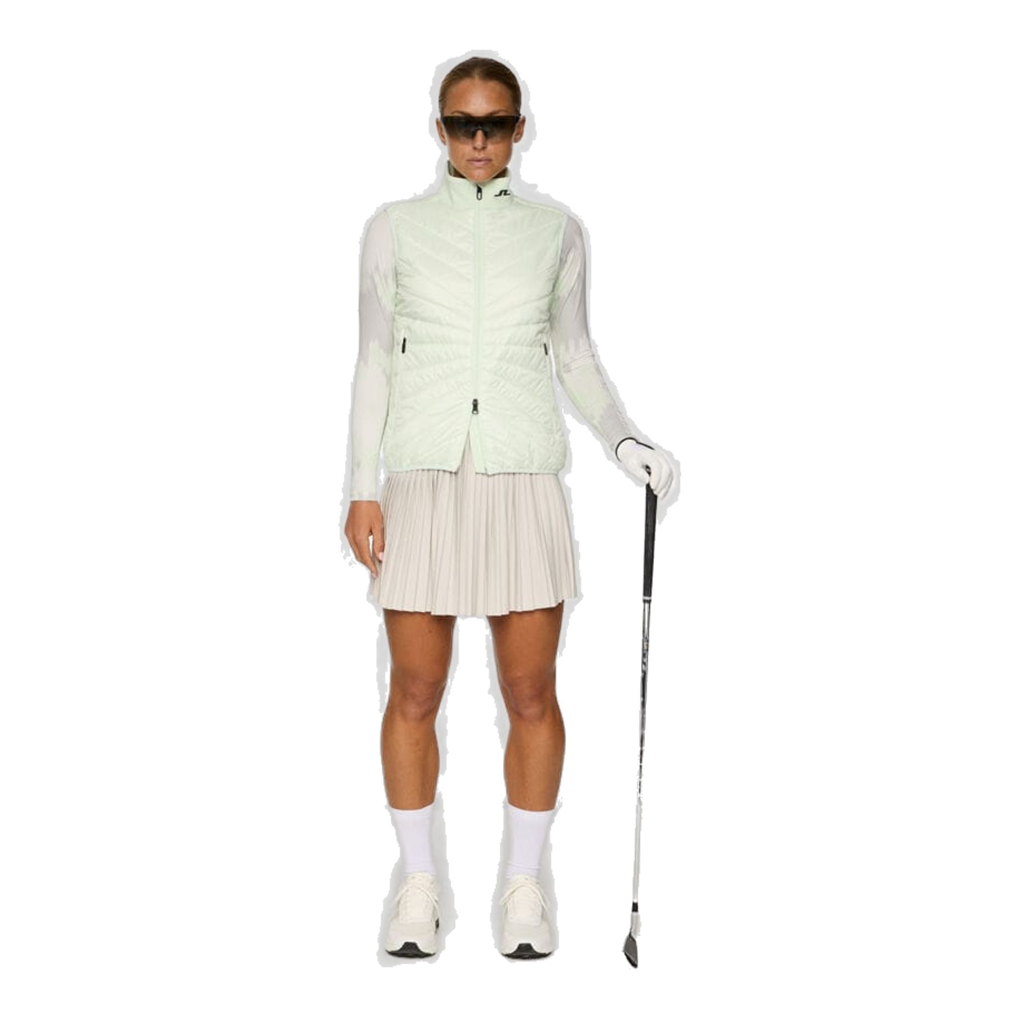 J. Lindeberg Madde Quilt Gilet ibrido da donna