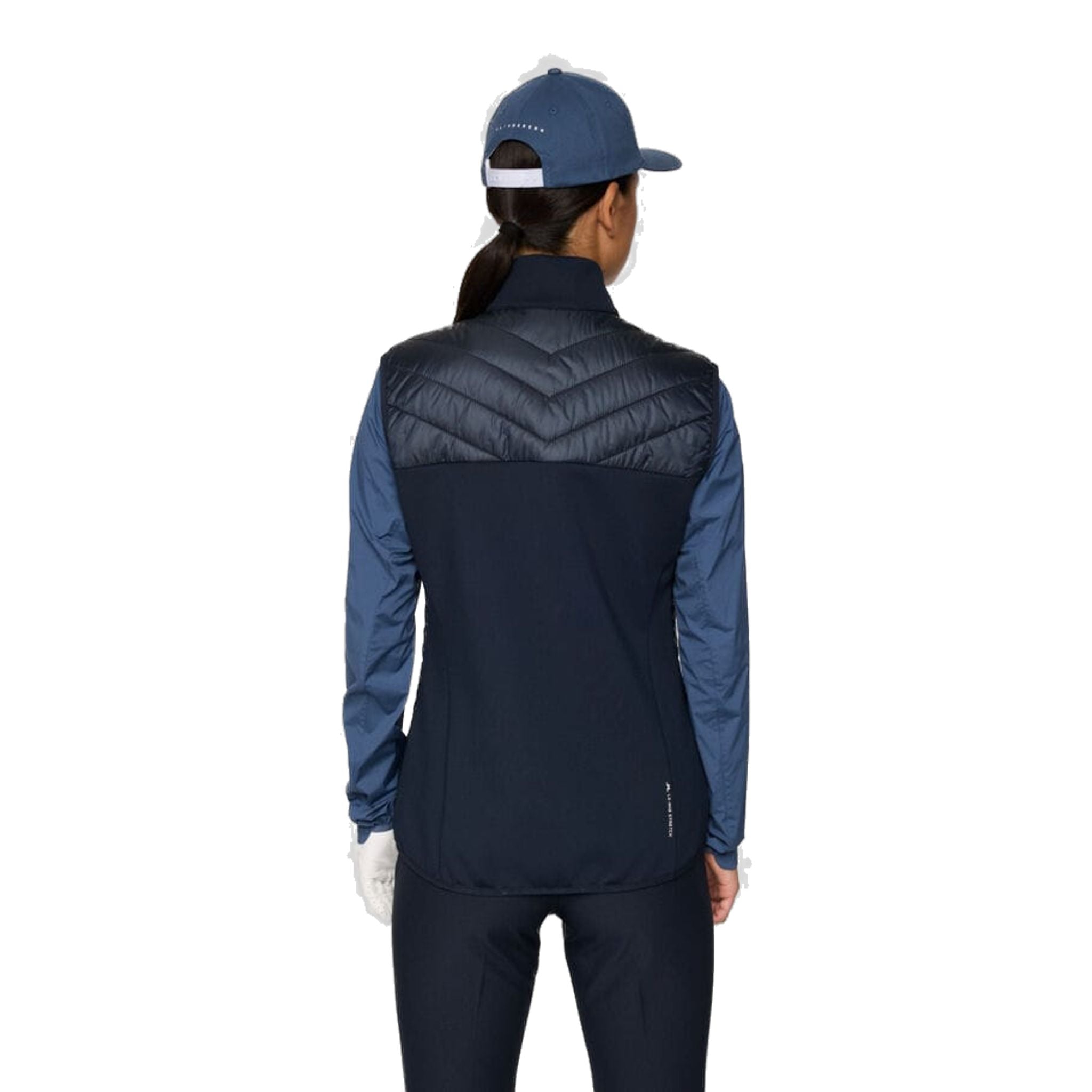 J. Lindeberg Madde Quilt Gilet ibrido da donna