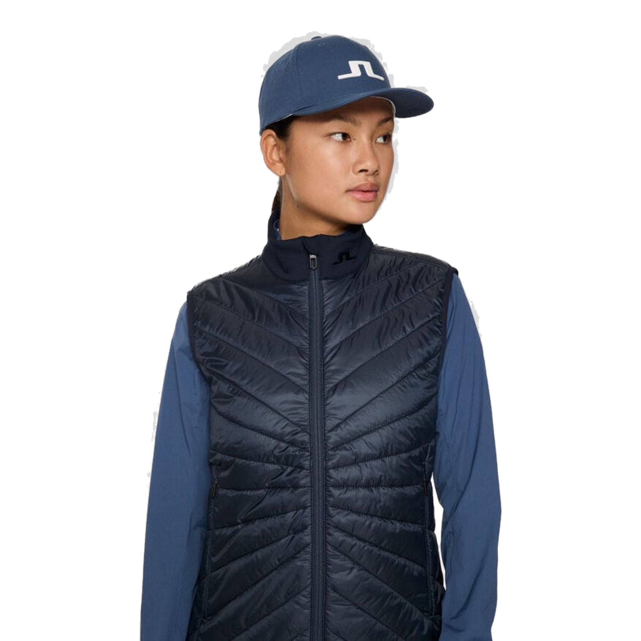 J. Lindeberg Madde Quilt Gilet ibrido da donna