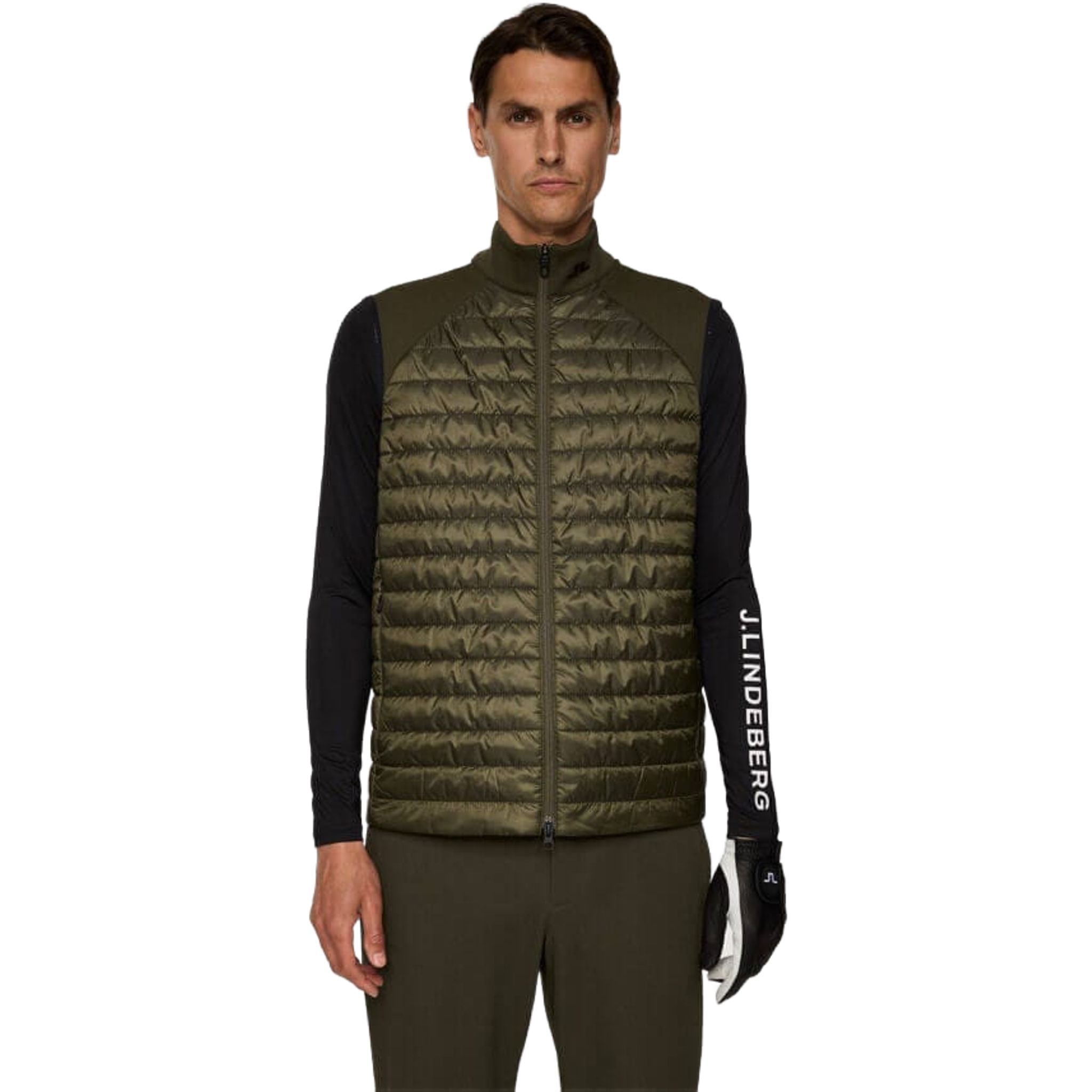 Gilet ibrido J. Lindeberg Hayden Quilt da uomo