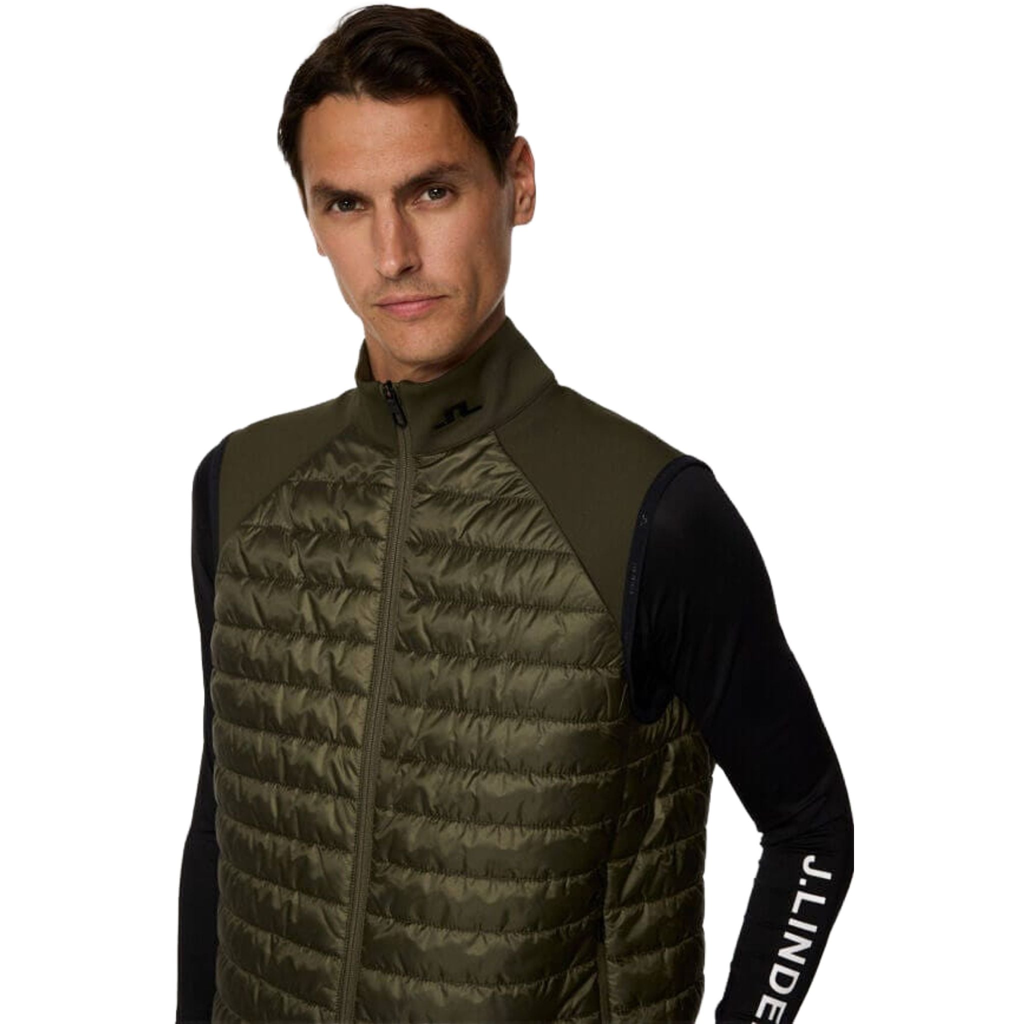 Gilet ibrido J. Lindeberg Hayden Quilt da uomo