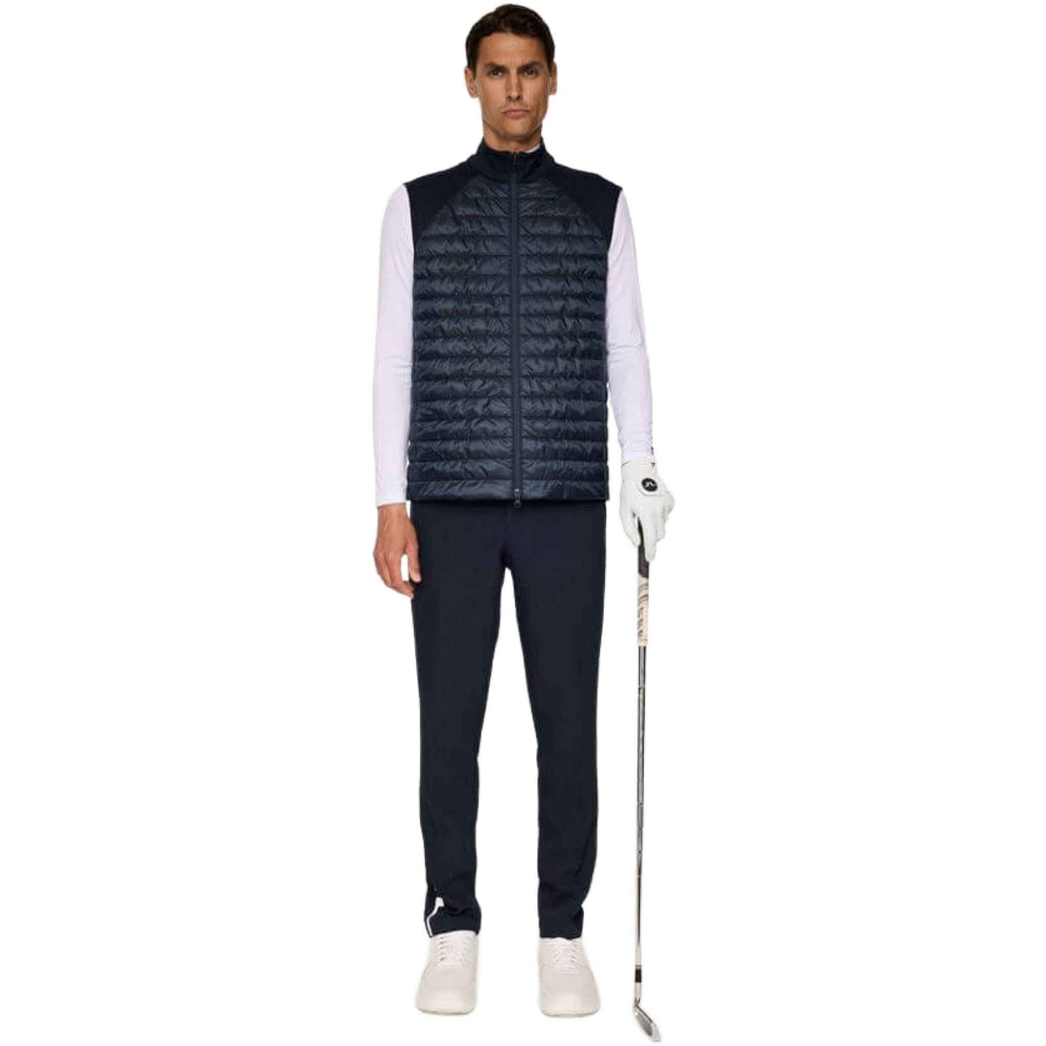 Gilet ibrido J. Lindeberg Hayden Quilt da uomo