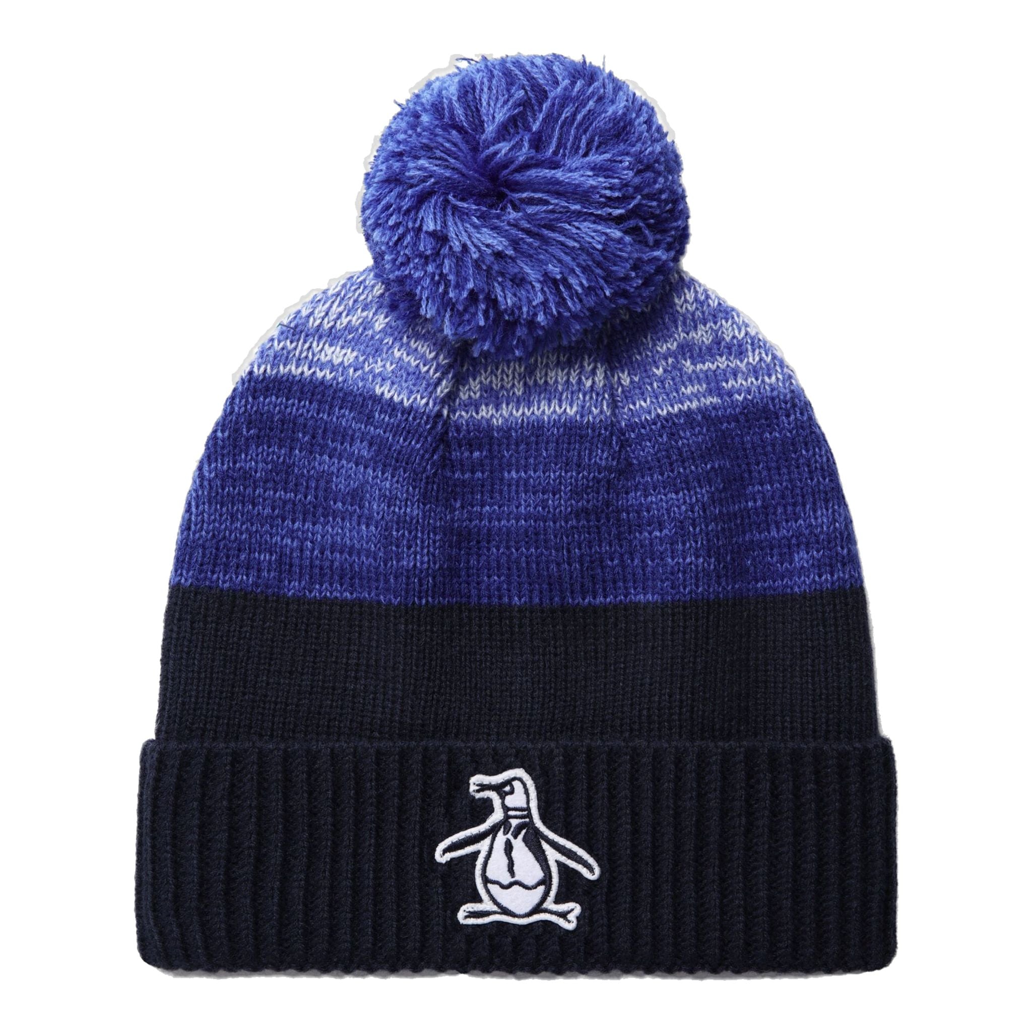 Cappello con pompon e polsini a costine originale Penguin