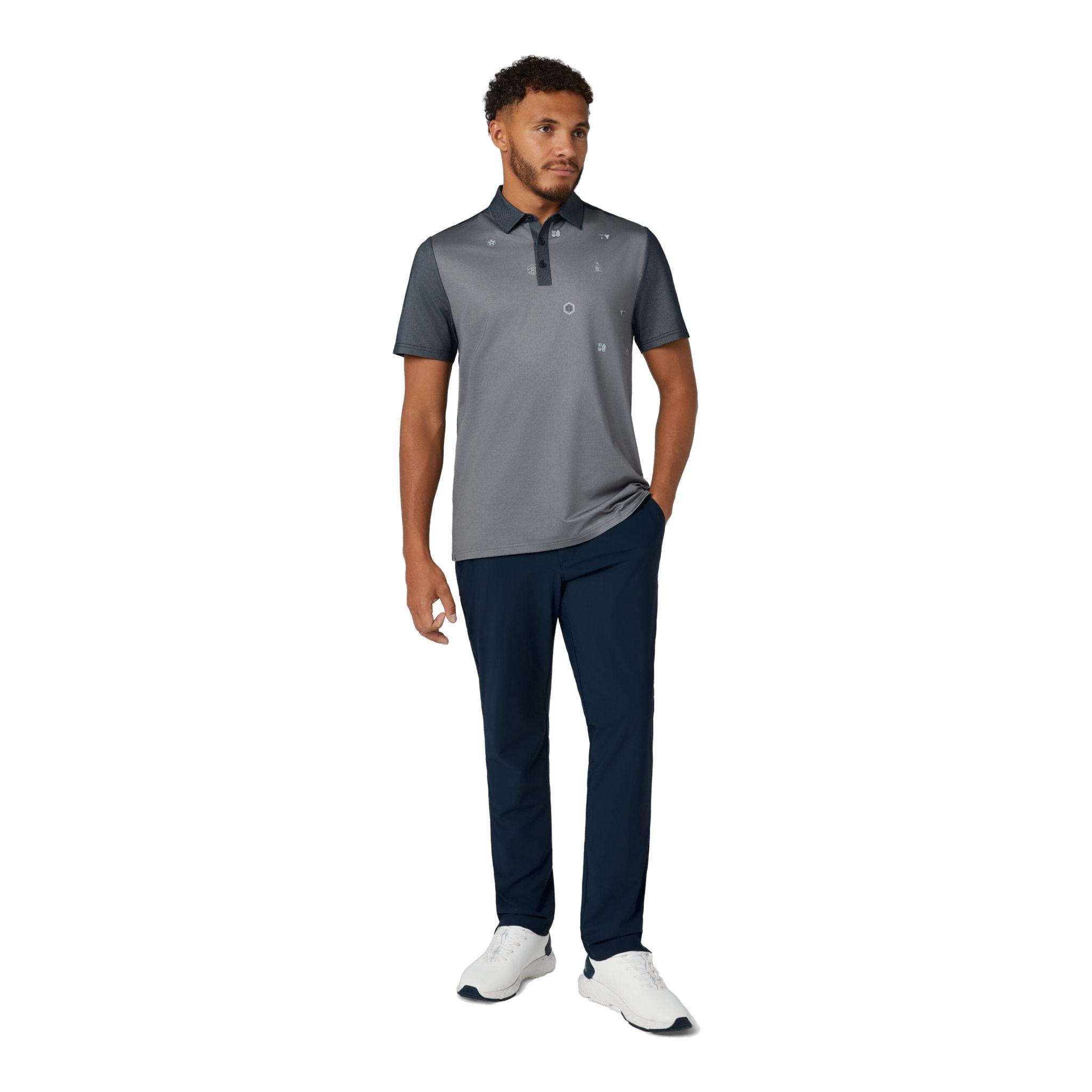 Polo originale Penguin Pete's anni '50 da uomo