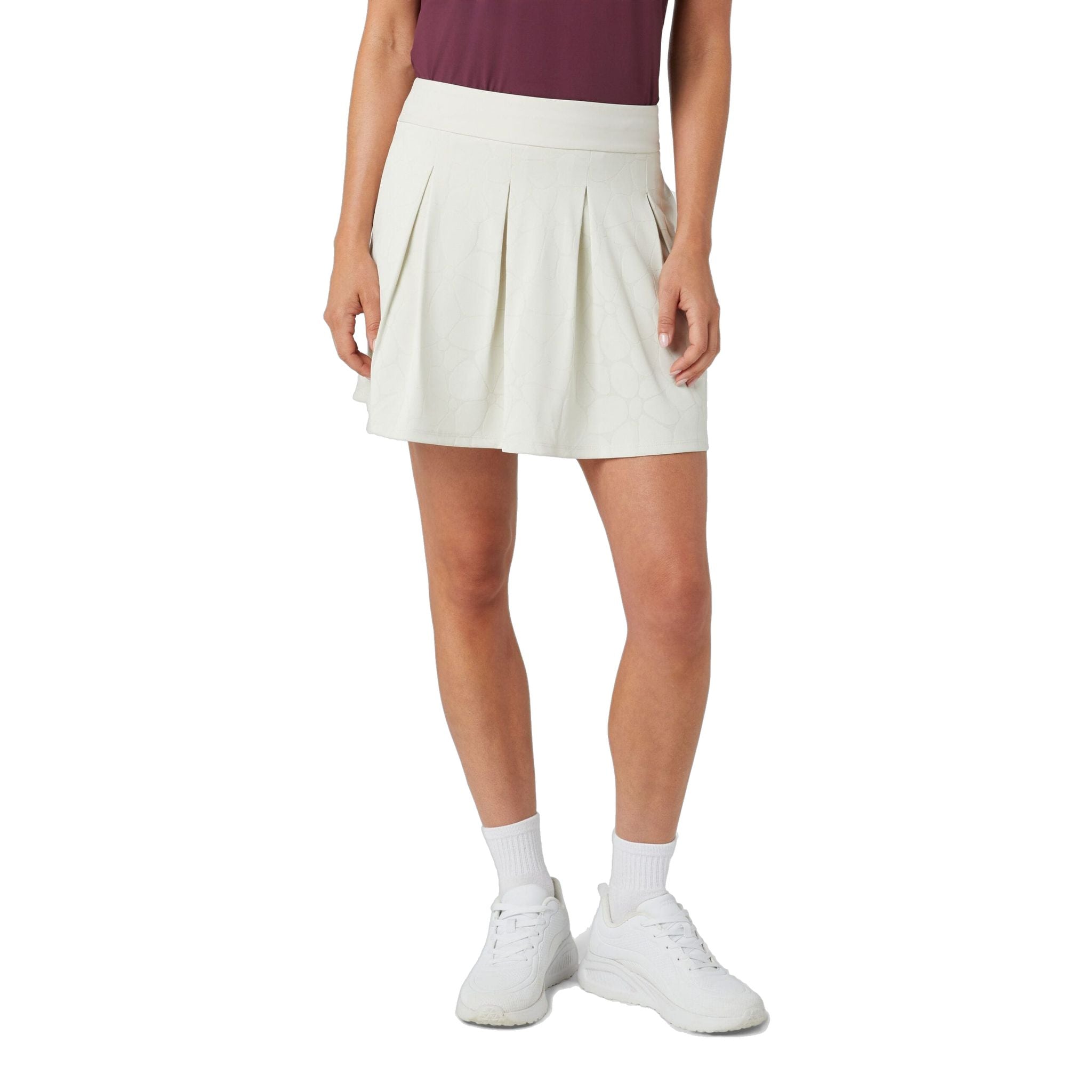 Gonna-pantalone floreale con taglio laser Original Penguin da donna