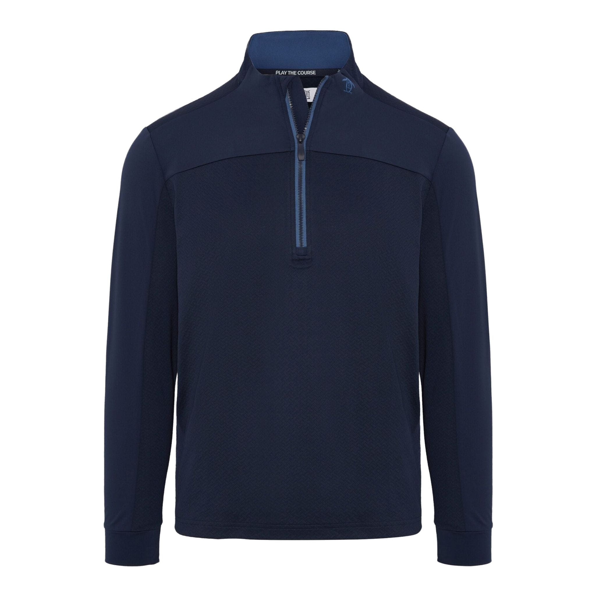 Pullover leggero con cerniera 1/4 da uomo Original Penguin