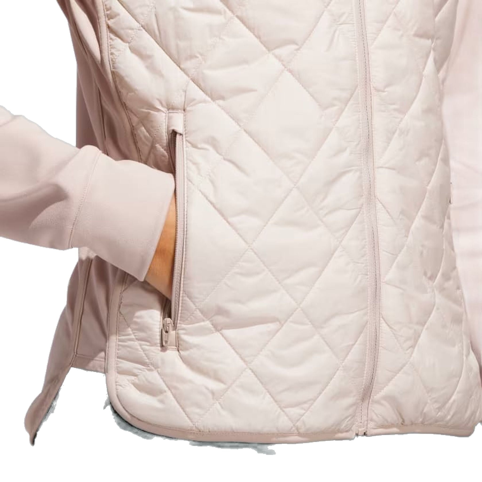 Giacca trapuntata con zip integrale Adidas Ultimate365 da donna