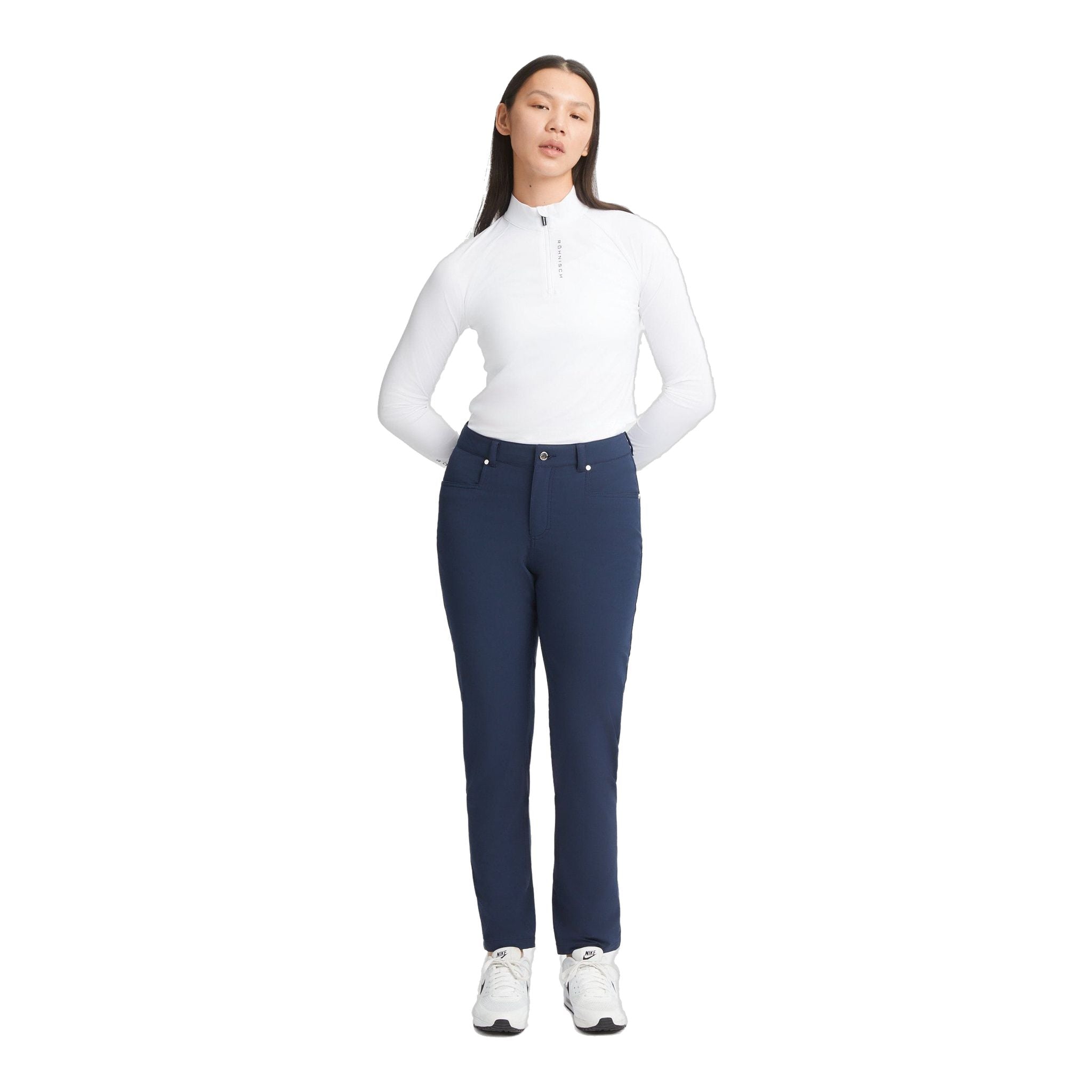 Pantaloni da golf spazzolati Röhnisch Chie da donna