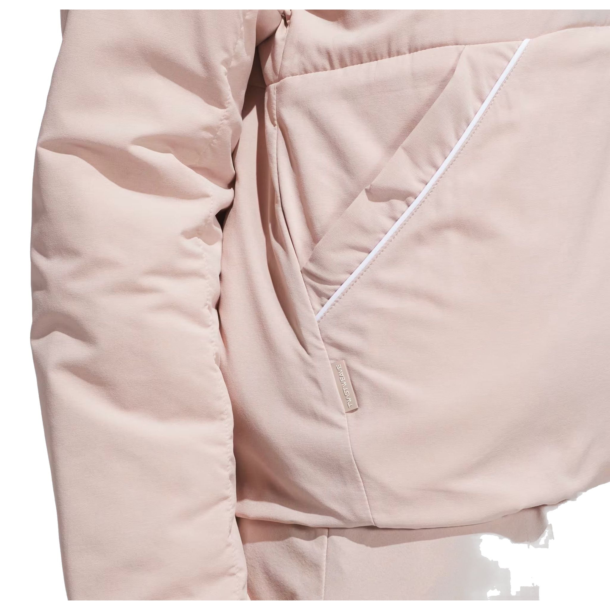 Giacca adidas Beyond Twistweave Loose con cerniera a un quarto da donna