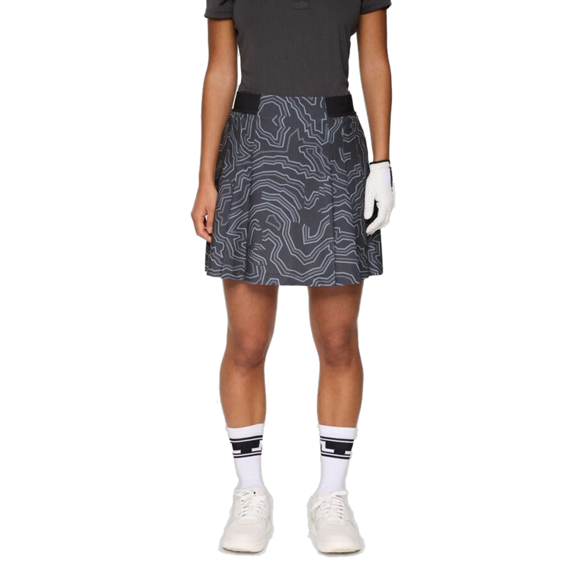 Gonna stampata Alesia di J. Lindeberg da donna